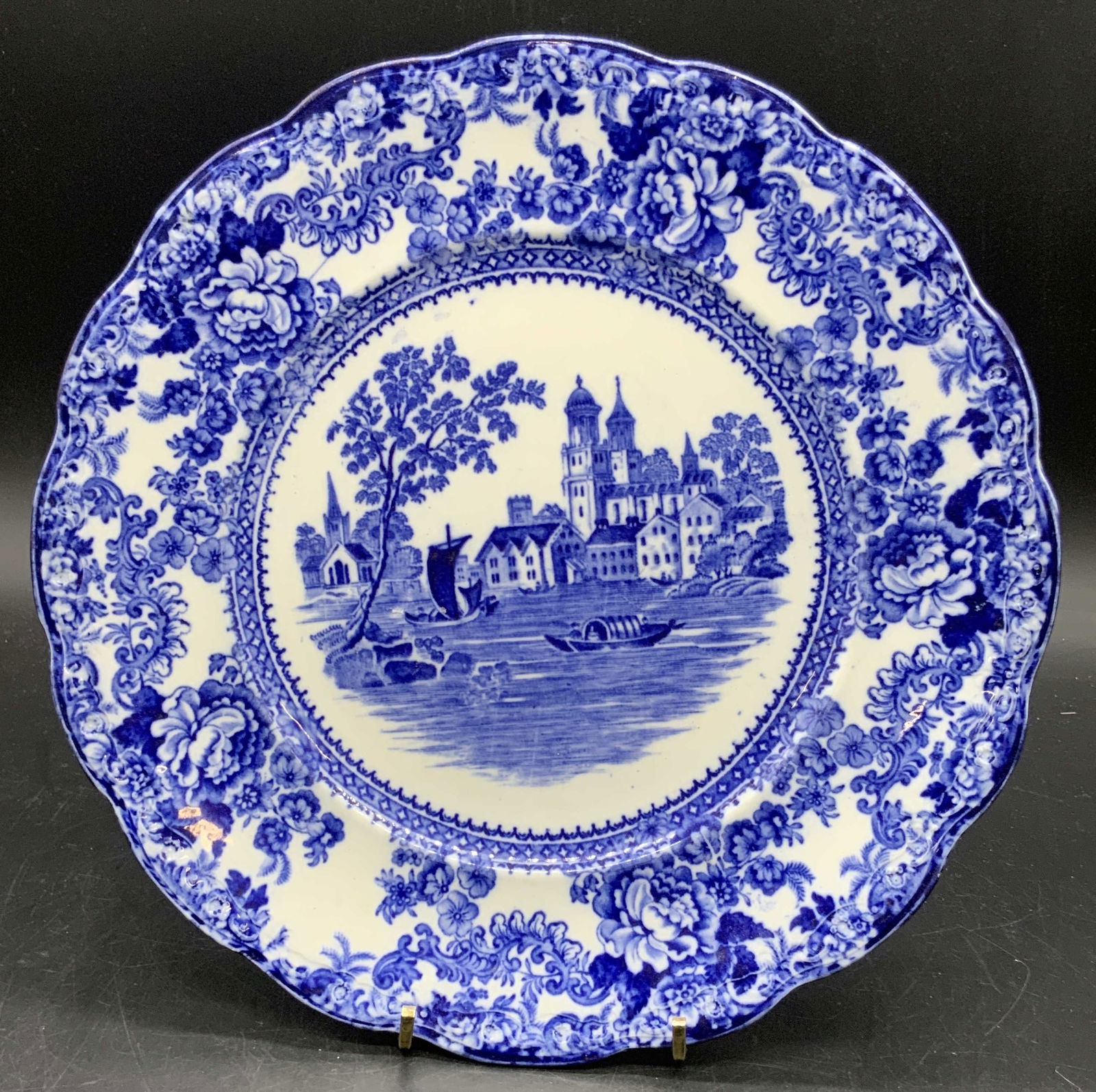 TOGO COLONIAL POTTERY Stoke England Ceramic Plate (1 of 10)