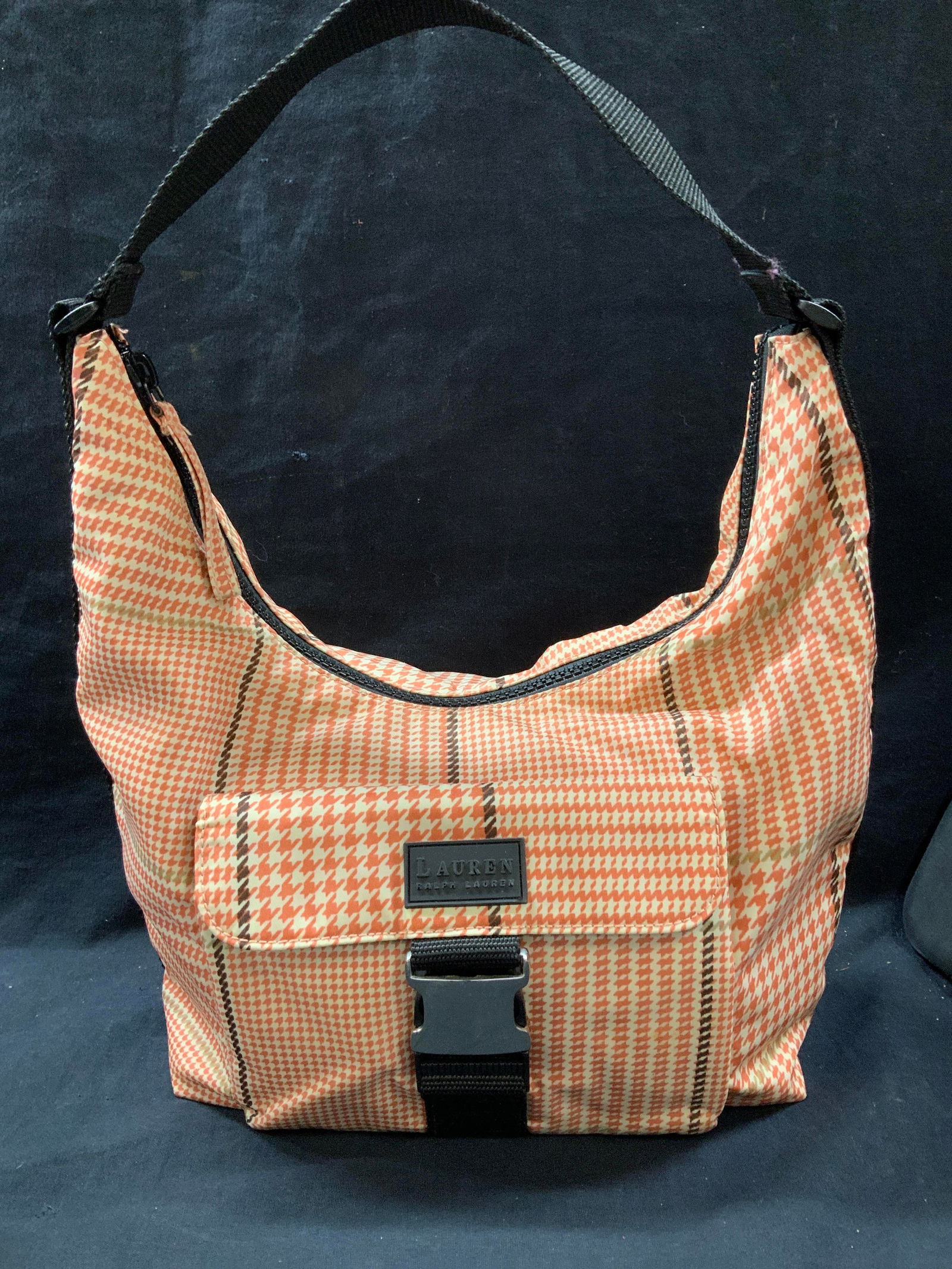 Lauren Ralph Lauren Houndstooth Pocketbook (1 of 7)