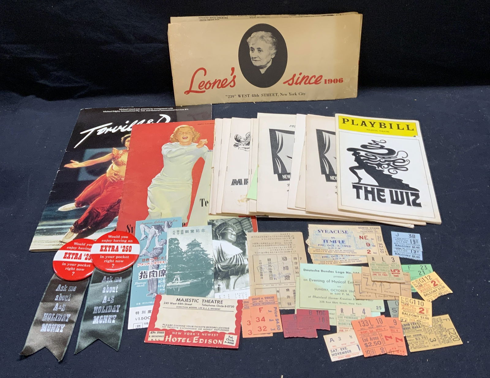 Group Lot Vintage Entertainment Ephemera (1 of 9)