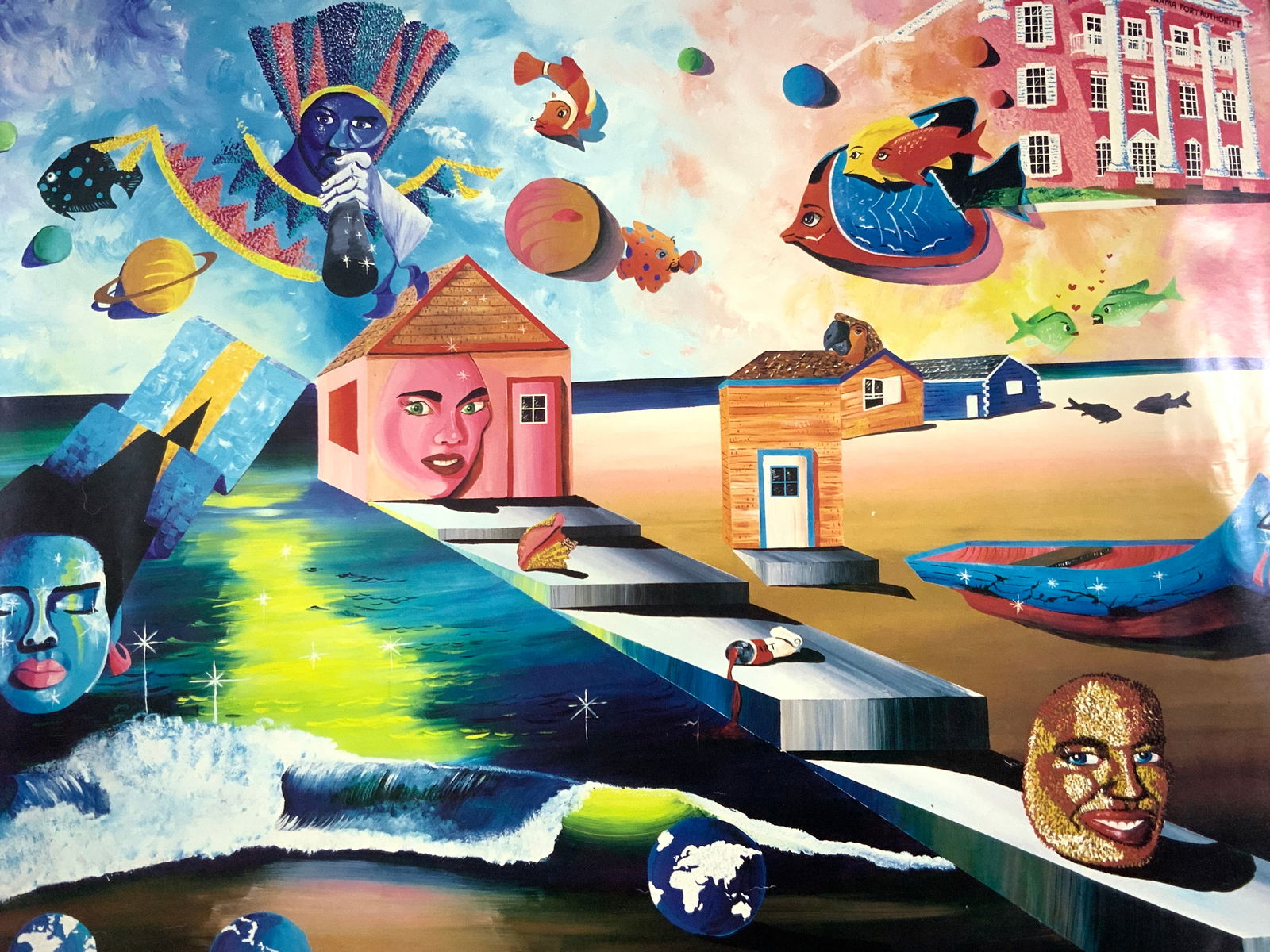 Leo Brown Signed Surrealist Lithograph (1 of 11)