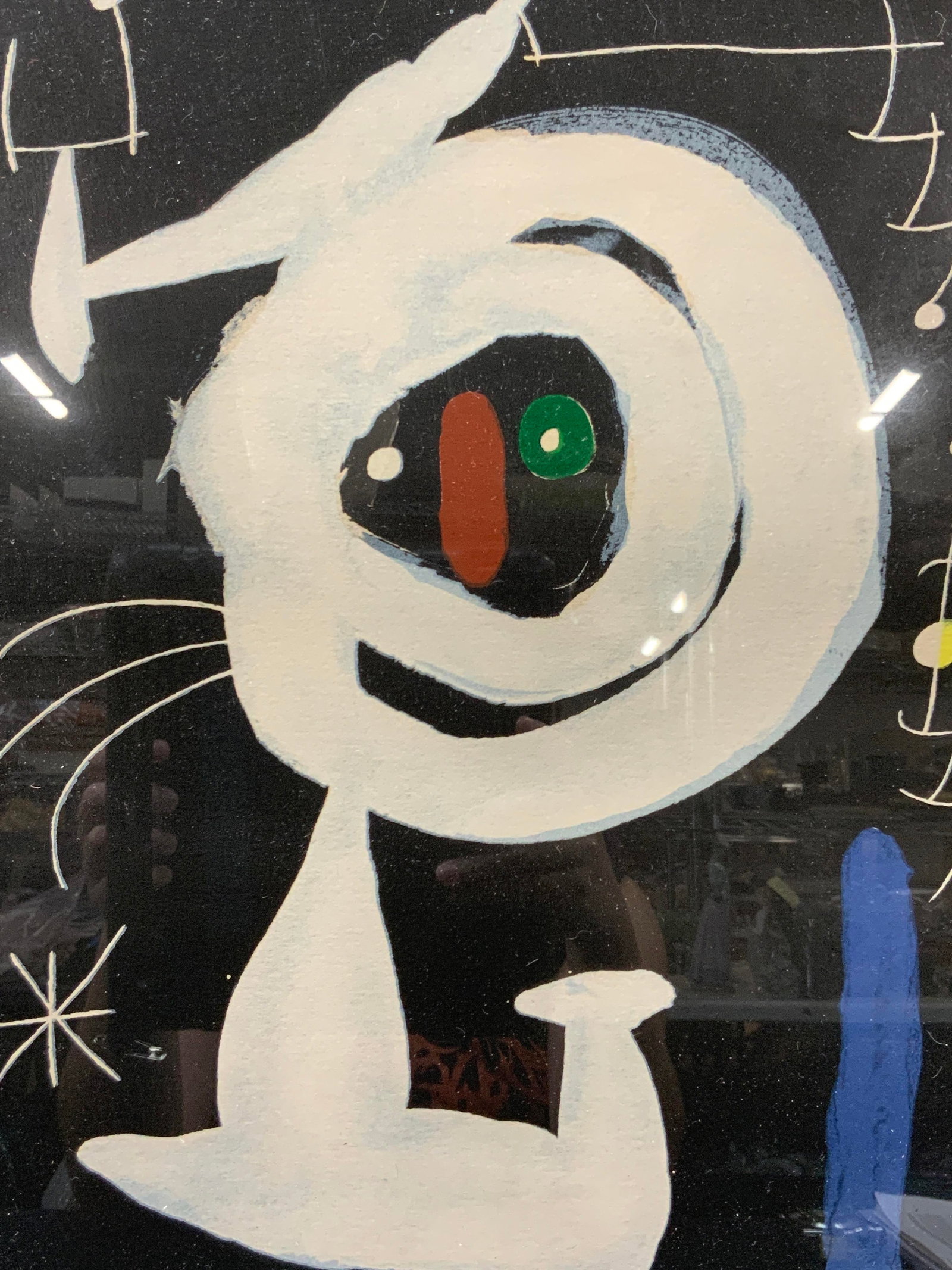 Framed Miro Silk Screen (1 of 7)