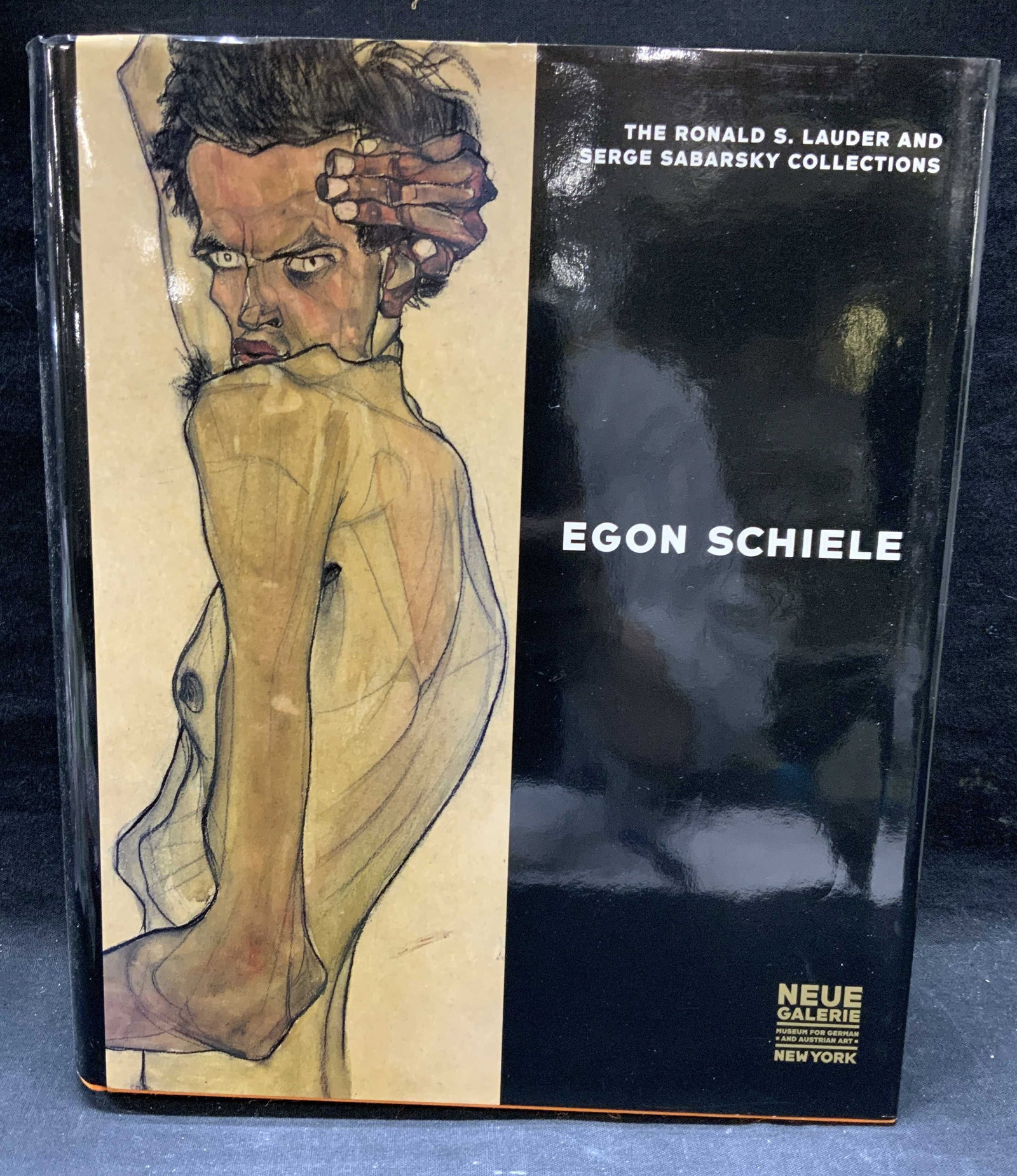 Egon Schiele Art Book, Neue Galerie: Hardcover copy of Egon Schiele. Published by the Neue Galerie, 2005. Measures approx. 11.25 x 9.5 inches. Some genera, shelf wear consistent with exposure. Egon Schiele, Egon Schiele book, art book, m
