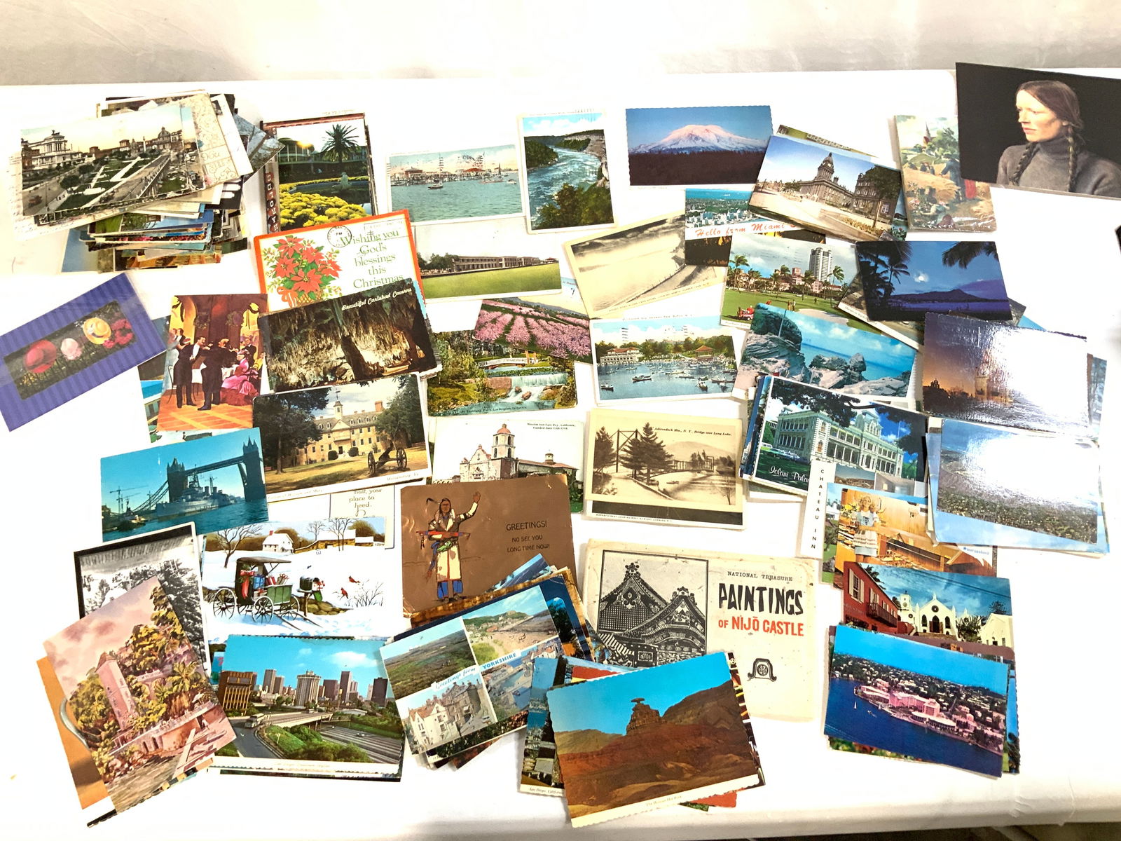 Lrg Lot Antq/Vtg Postcards from Around the World (1 of 14)