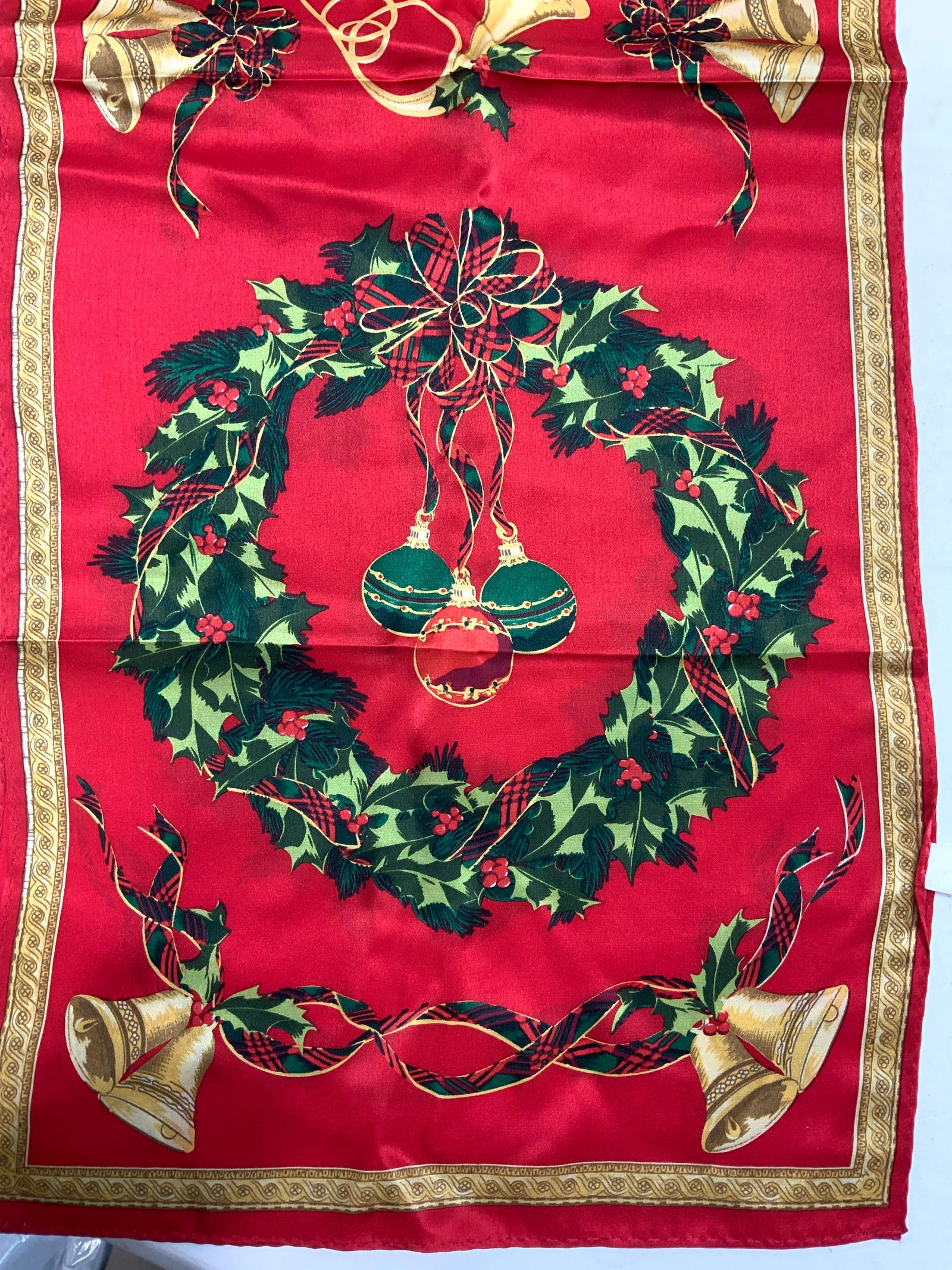 Collection Eighteen Silk Christmas Scarf (1 of 6)