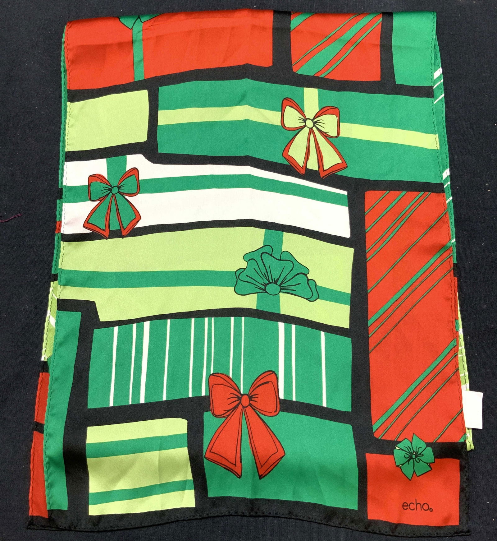ECHO Present Holiday Hand Rolled Scarf (1 of 7)