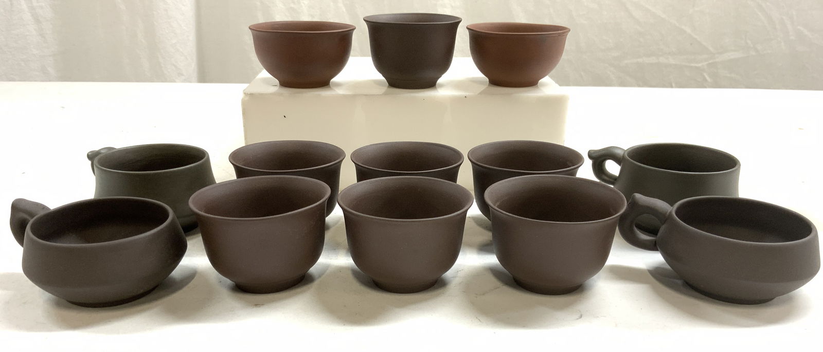 Signed Lot 13 Vintage Asian Ceramic Tea Service (1 of 6)