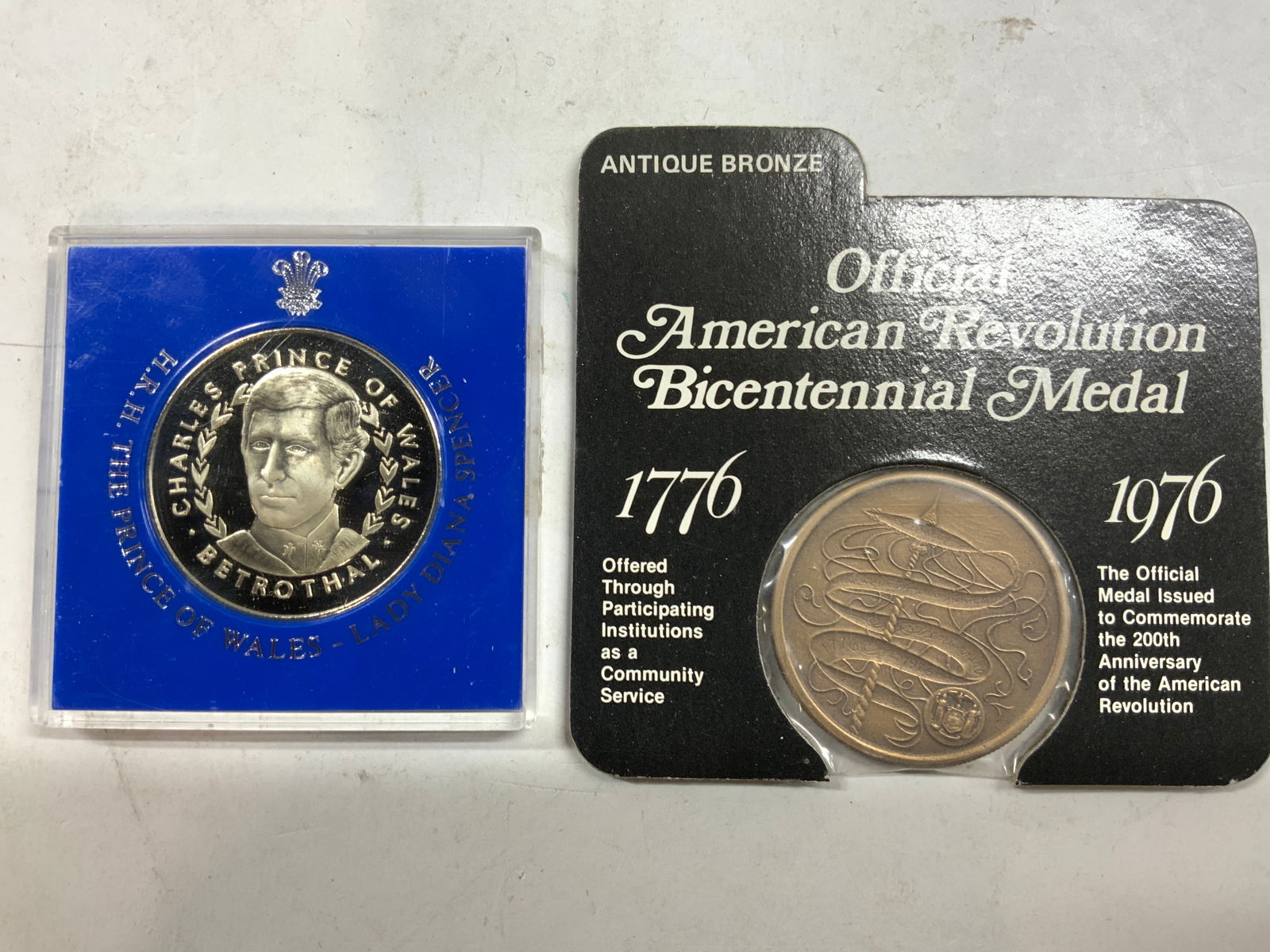 Lot 2 Assorted Medals In Packaging (1 of 7)