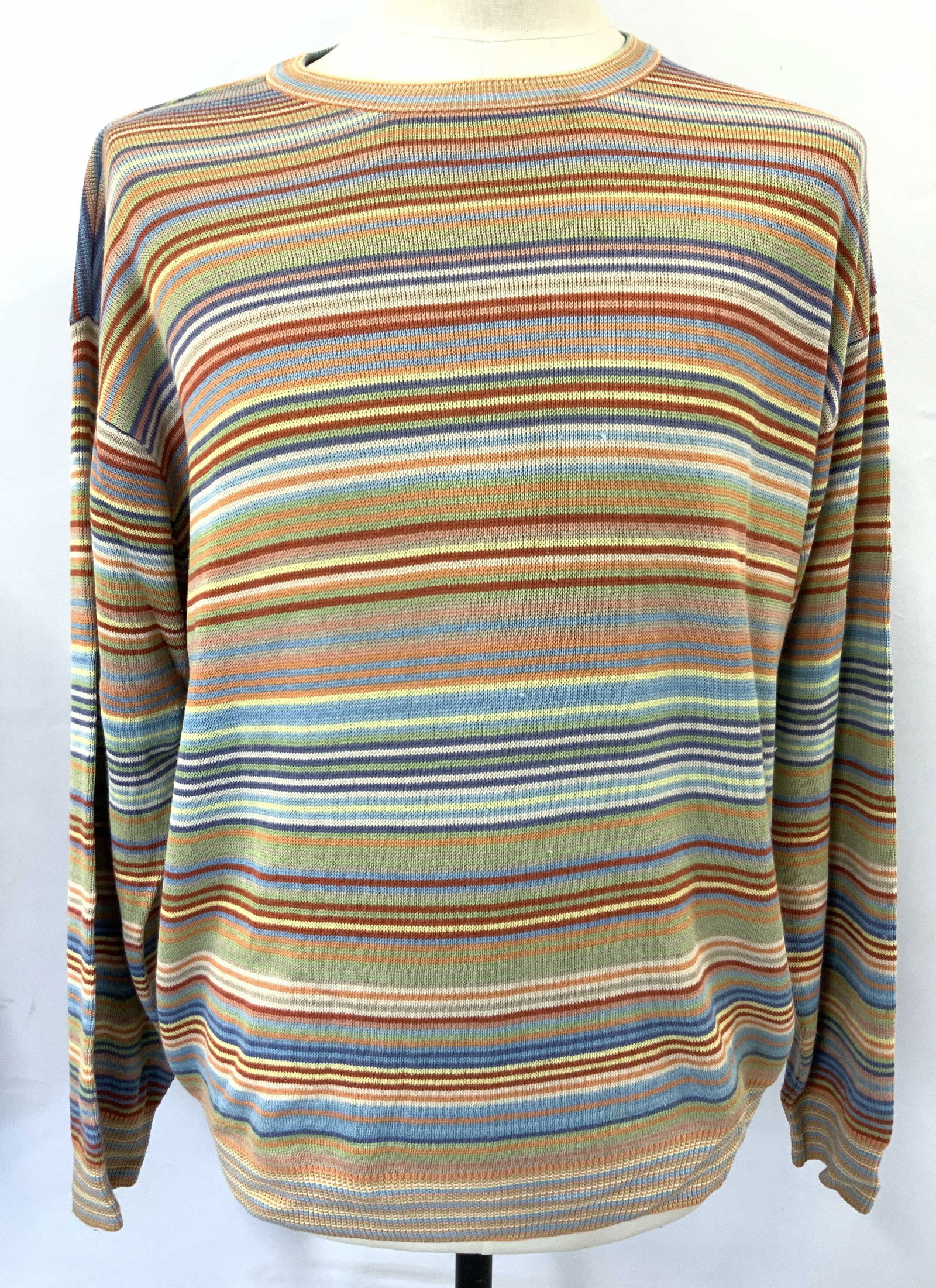 Tricots St Raphael Silk & Cotton Sweater, Large (1 of 10)