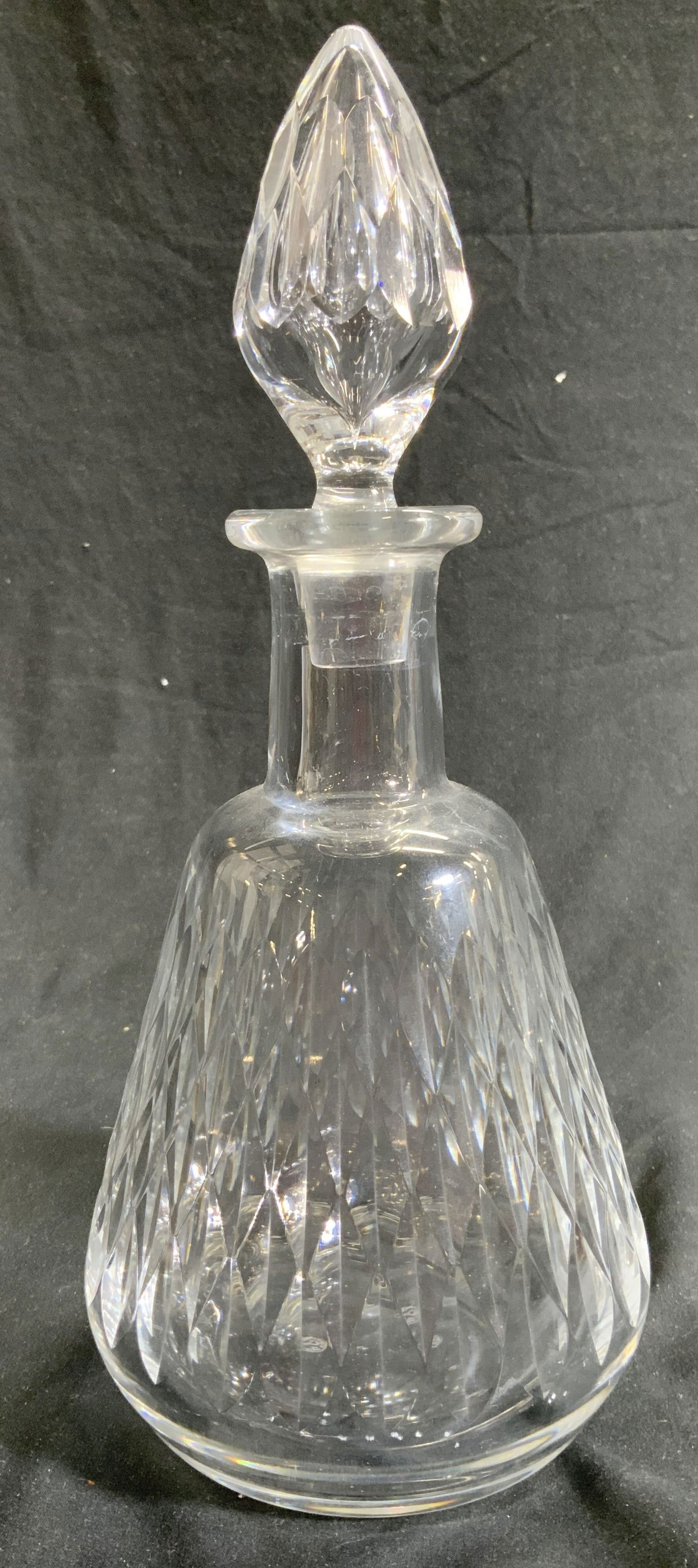 BACCARAT FRANCE Cut Crystal Decanter W Stopper (1 of 6)