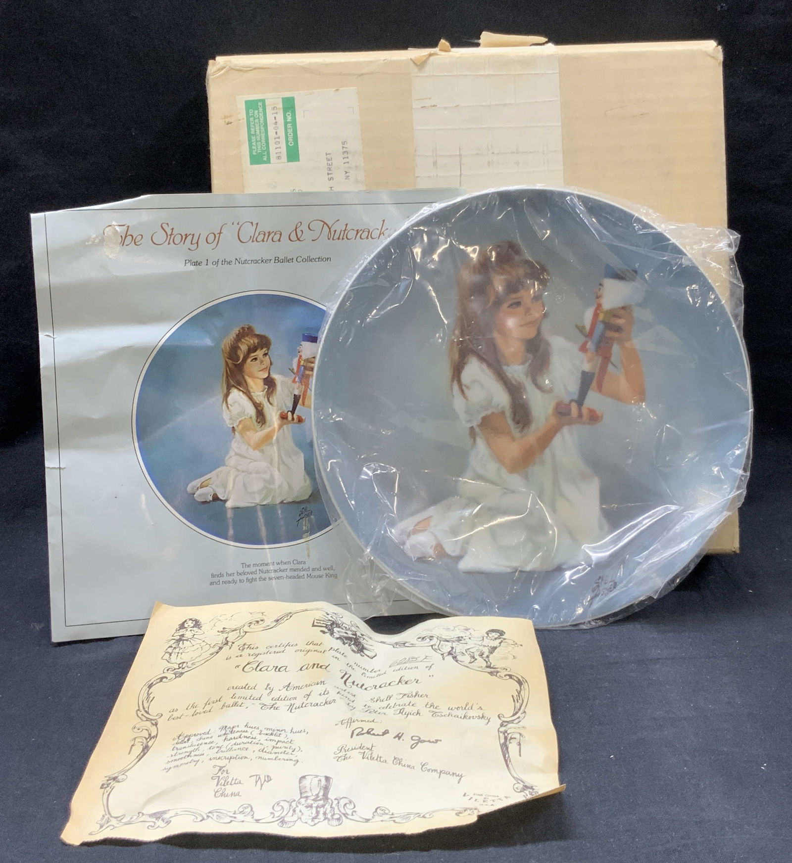 Viletta Fine China Dish, 1978 Clara & Nutcracker (1 of 8)