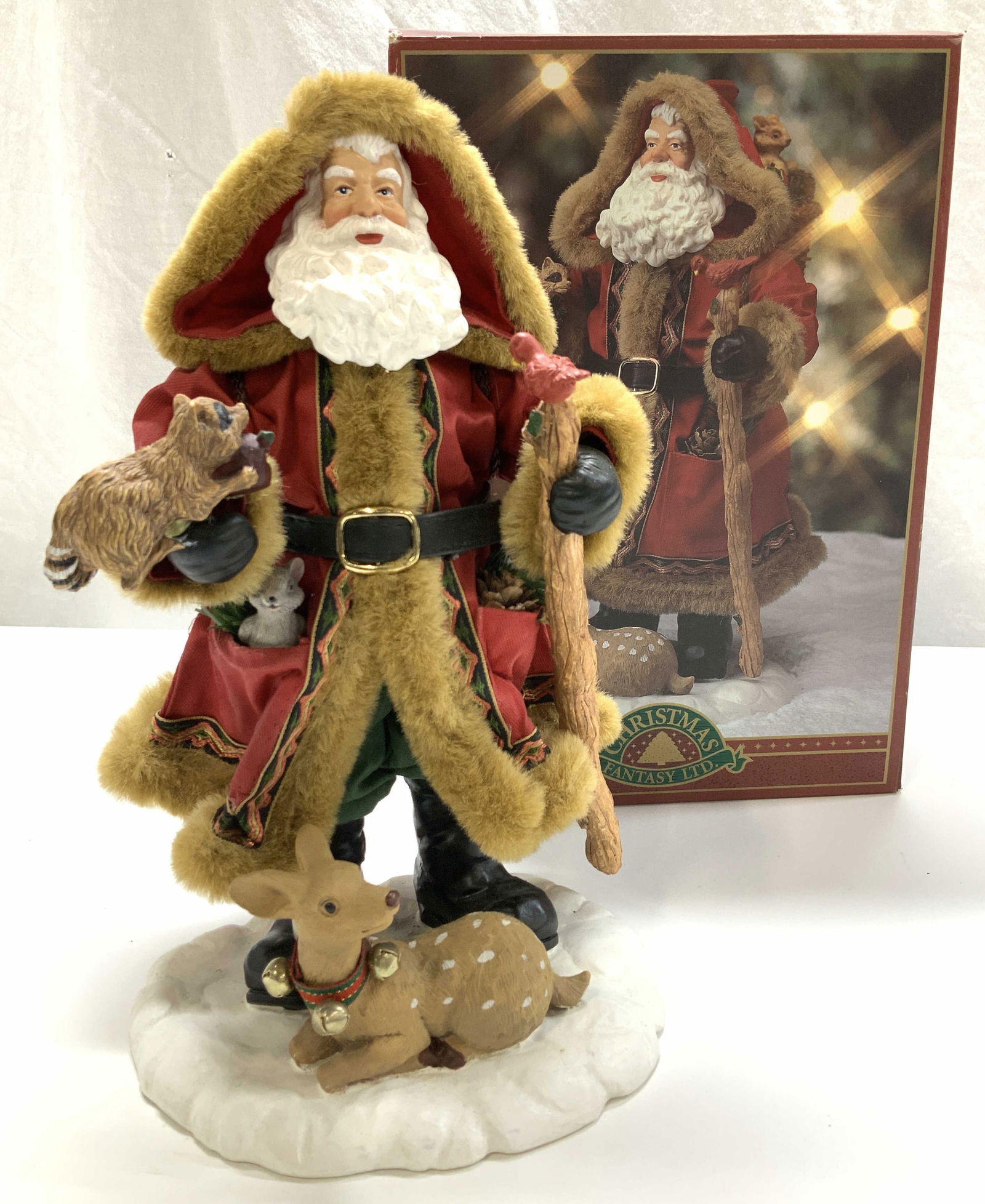 Christmas Fantasy LTD Santa Figural w Org Box (1 of 8)