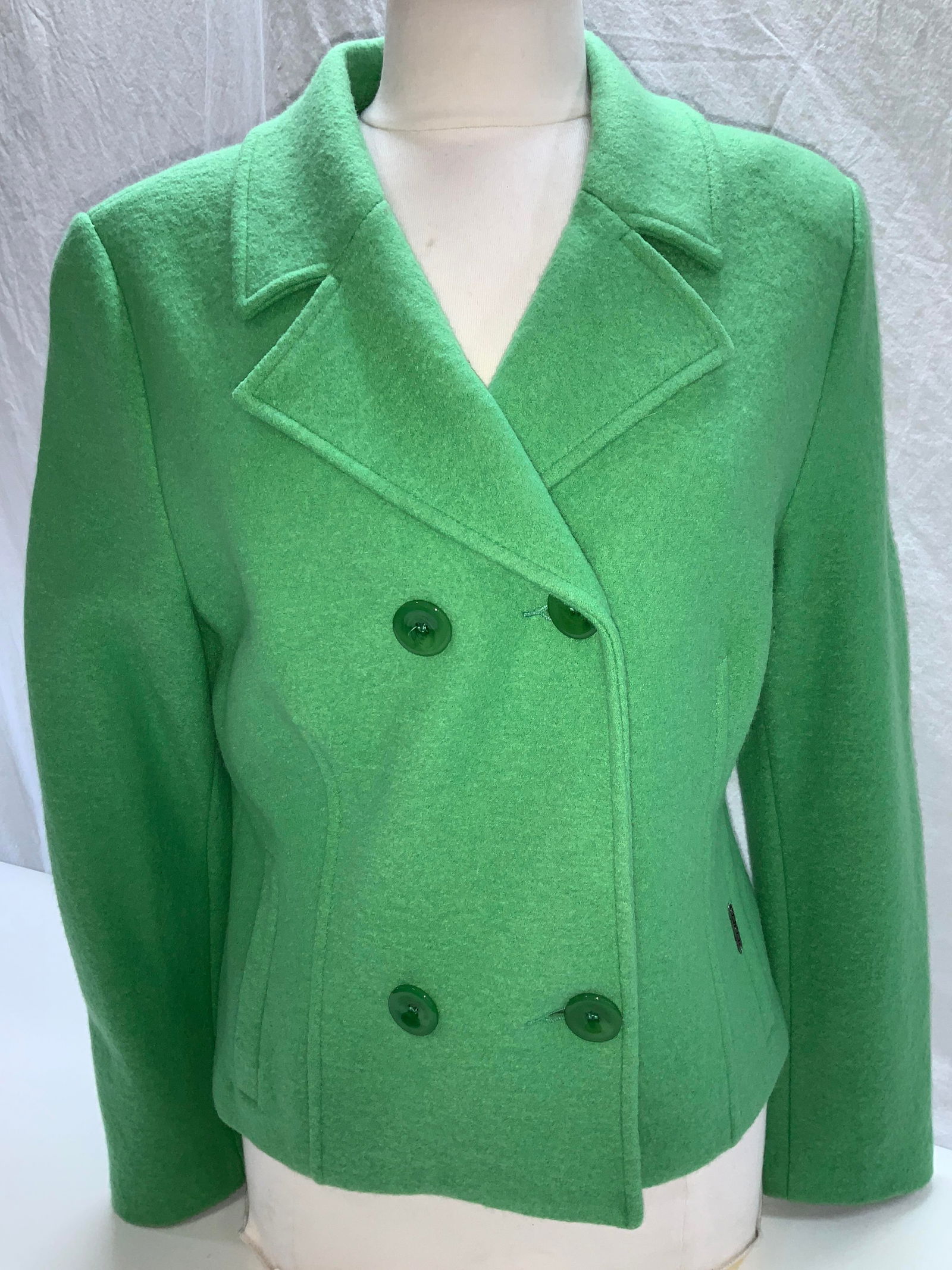 Geiger Green Virgin Wool Cocktail Jacket (1 of 9)