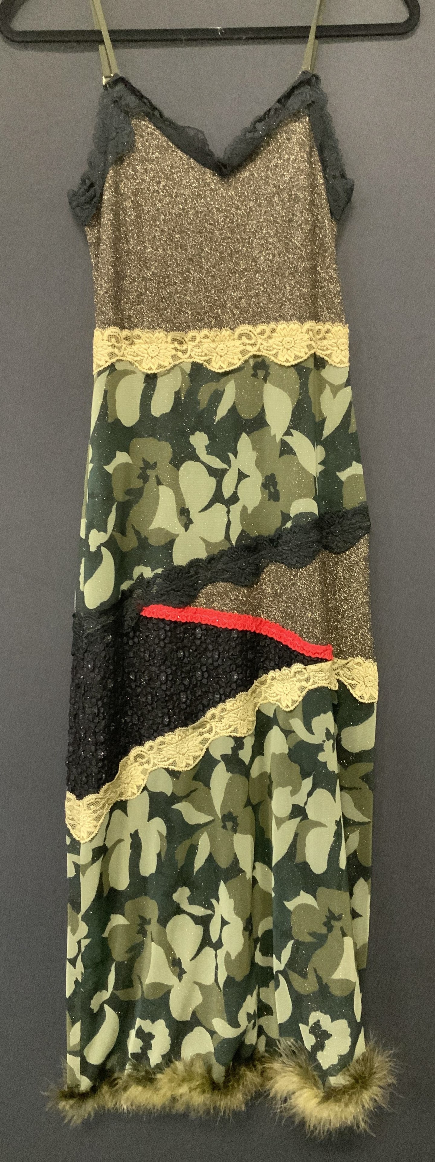 ANAC Floral Camouflage/Lace Cocktail Dress  NWT (1 of 8)