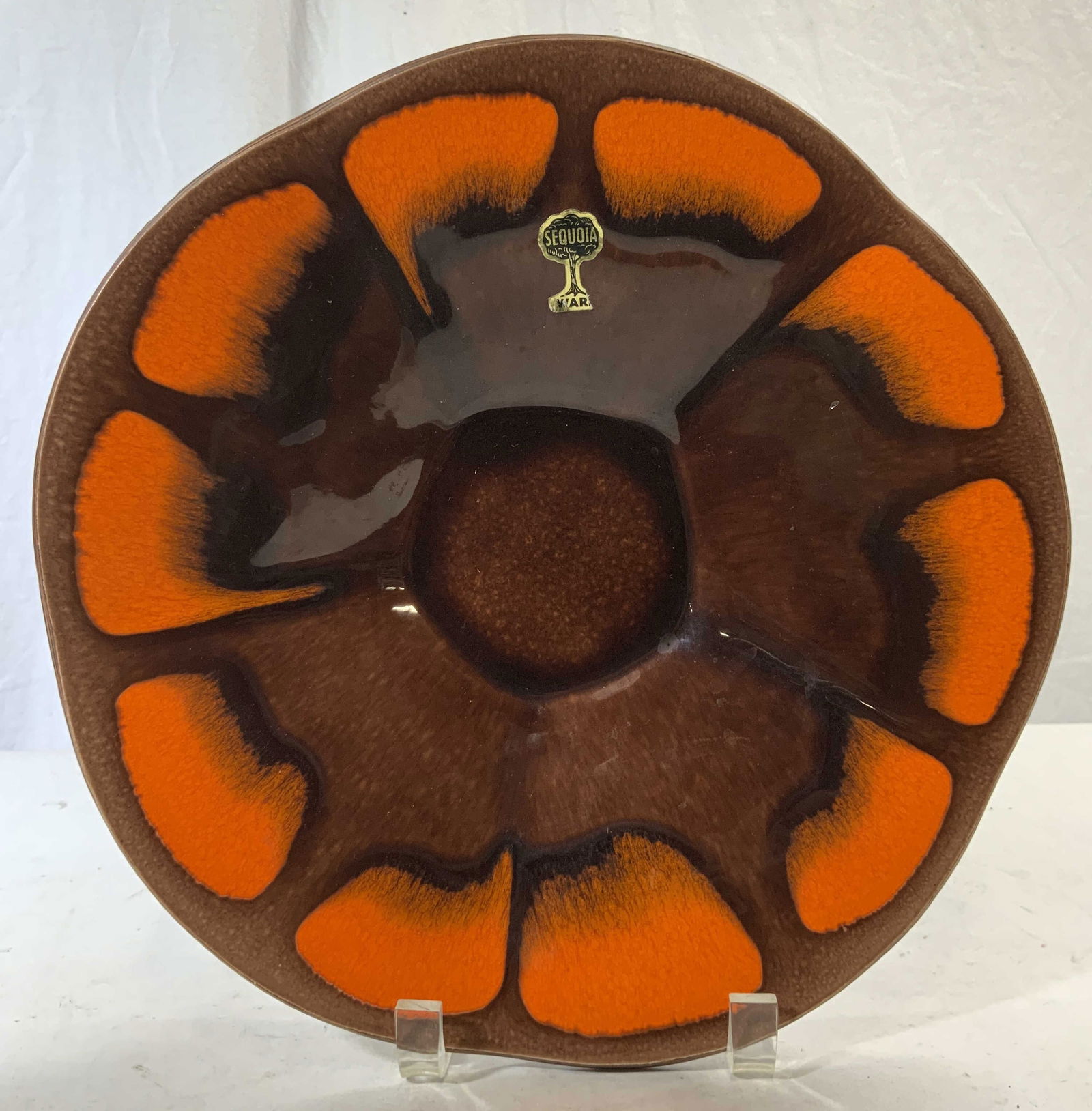 SEQUOIA WARE Ceramic Centerpiece Serving Dish (1 of 7)