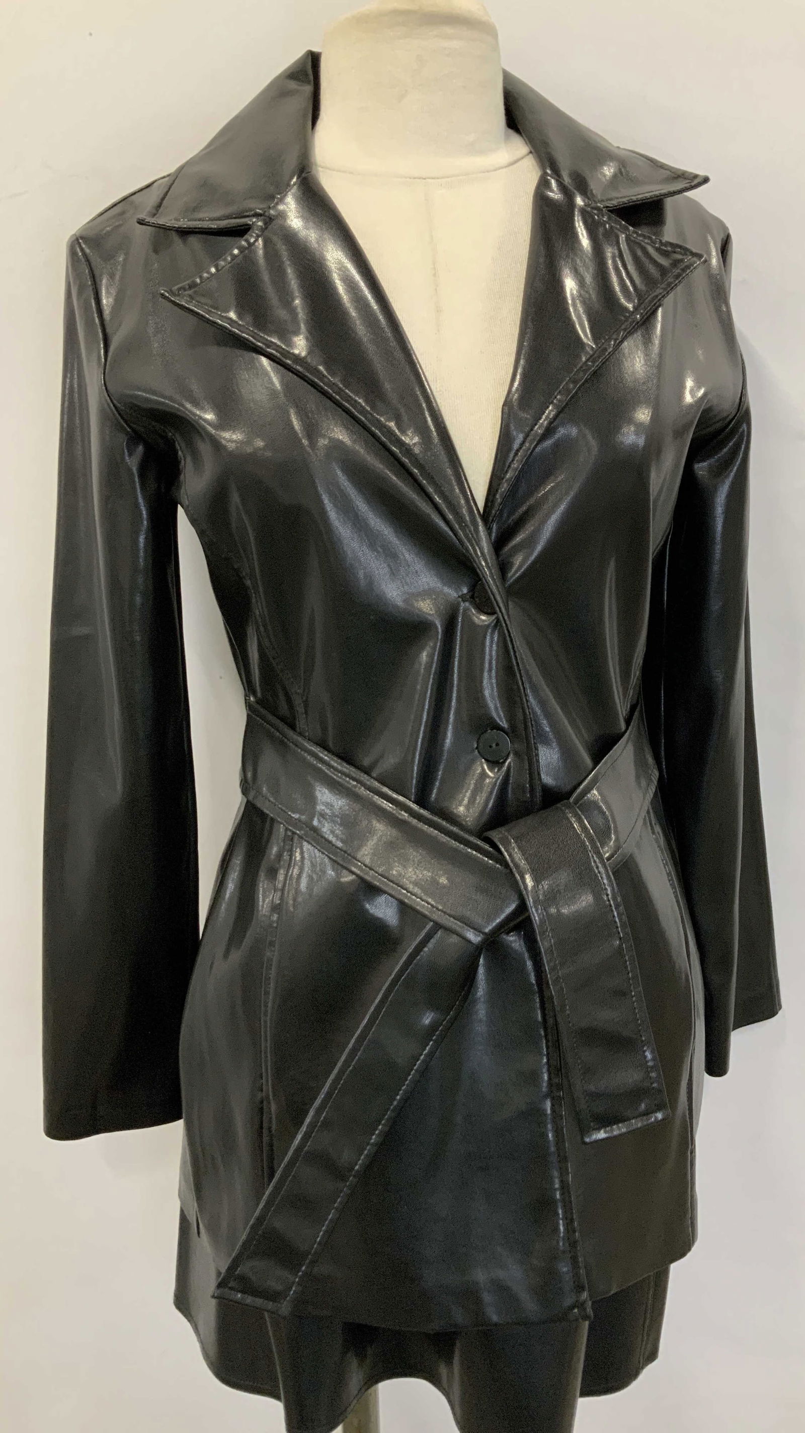 Morgan de Toi Vinyl Skirt Suit, 2 (1 of 11)