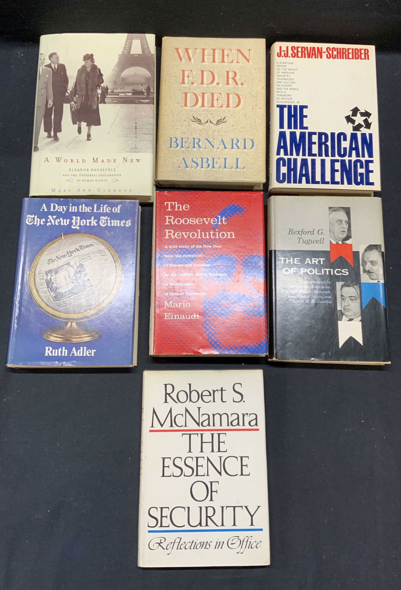 7 USA Political History Books, Illustr, 1958-2001 (1 of 14)