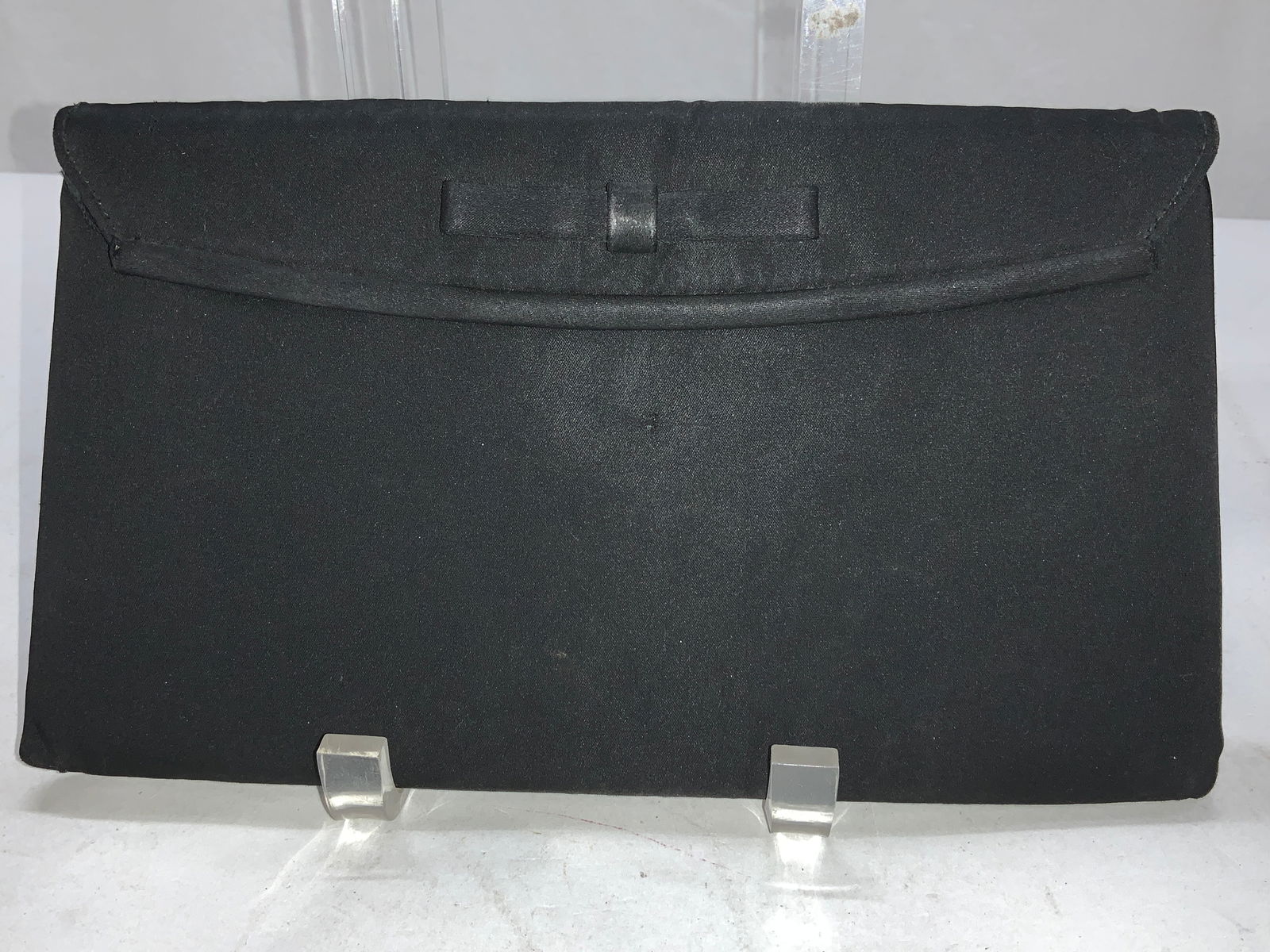 Black Clutch Purse, Made in USA (1 of 6)