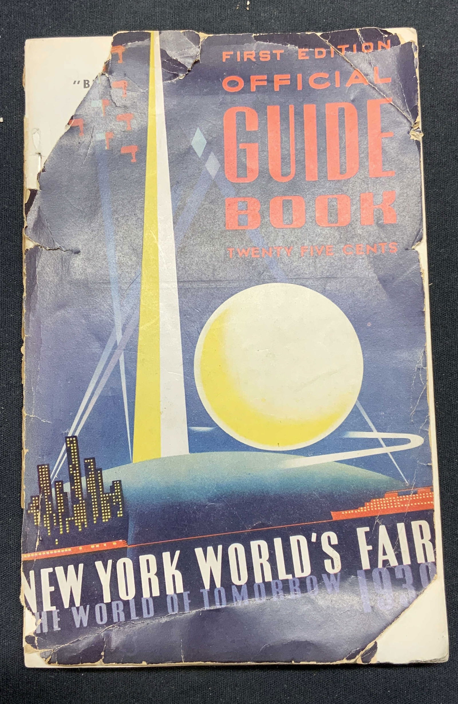 1939 New York Worlds Fair 1st Ed Guide Book, Illus (1 of 20)