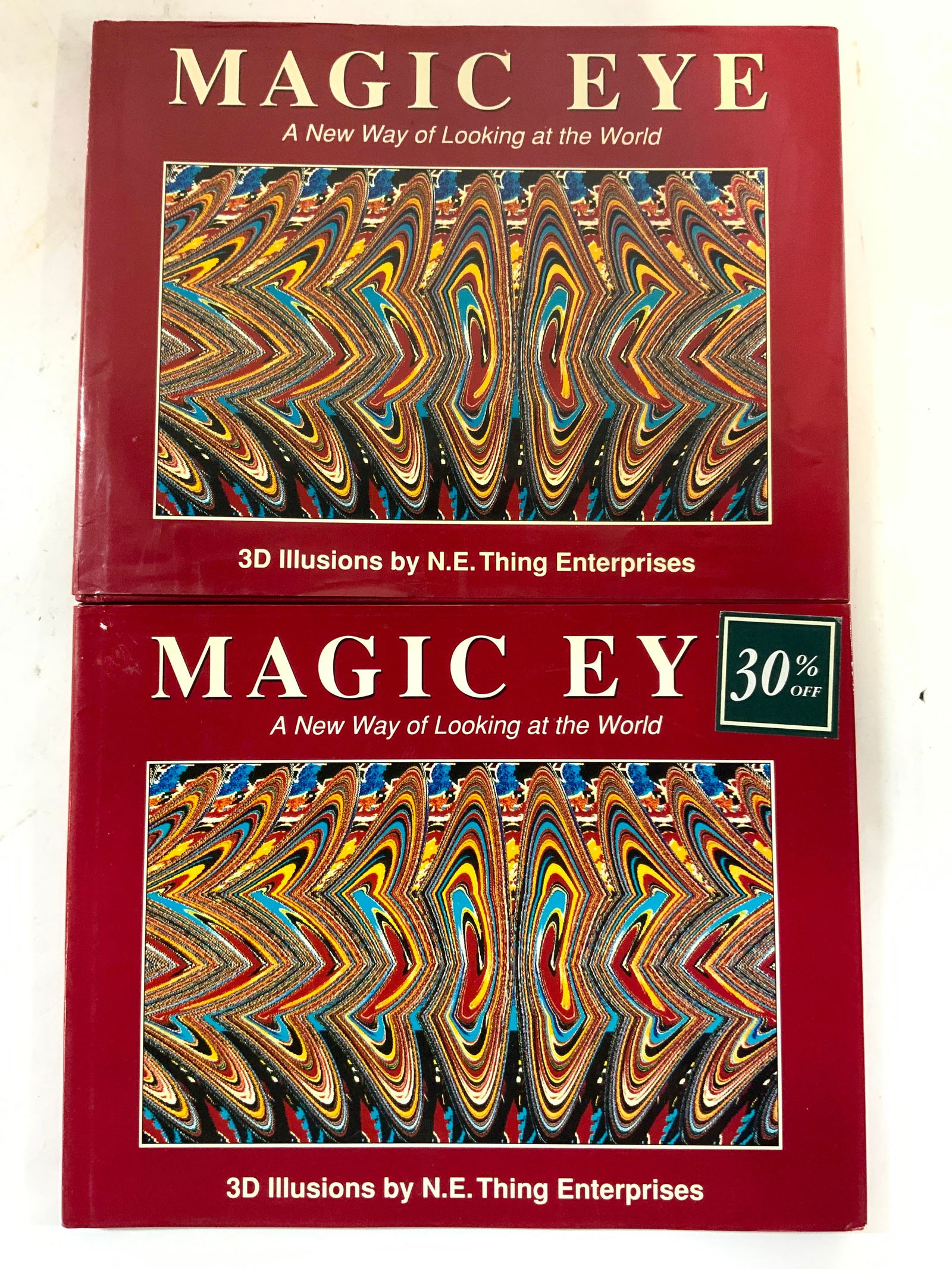 MAGIC EYE NE THING ENTERPRISES 2 Art Books 1993 (1 of 8)