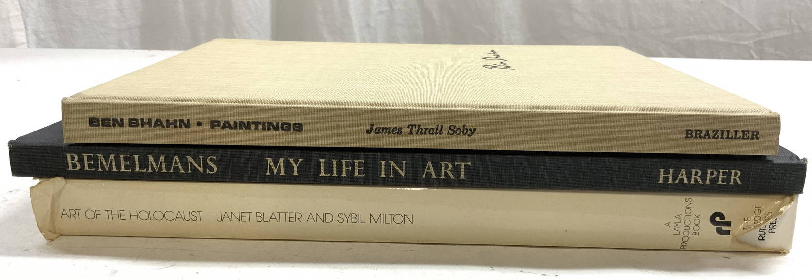 Lot 3 Vintage Art Books 1981, 1963, 1958 Auction