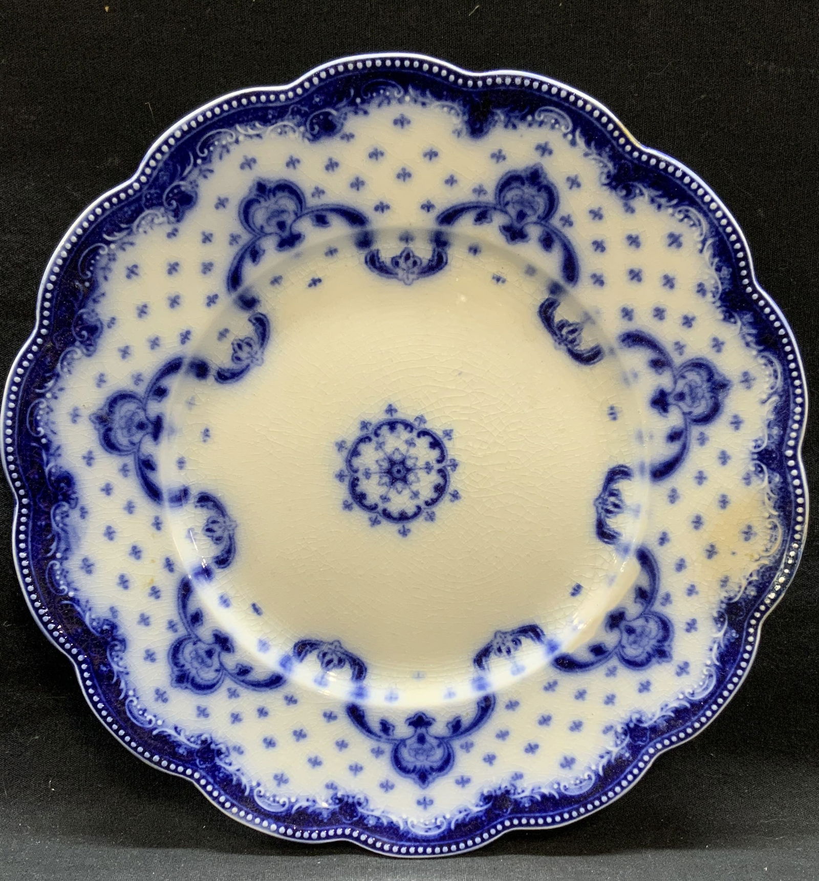 Antq WH Grindley Porcelain Plate, England (1 of 7)