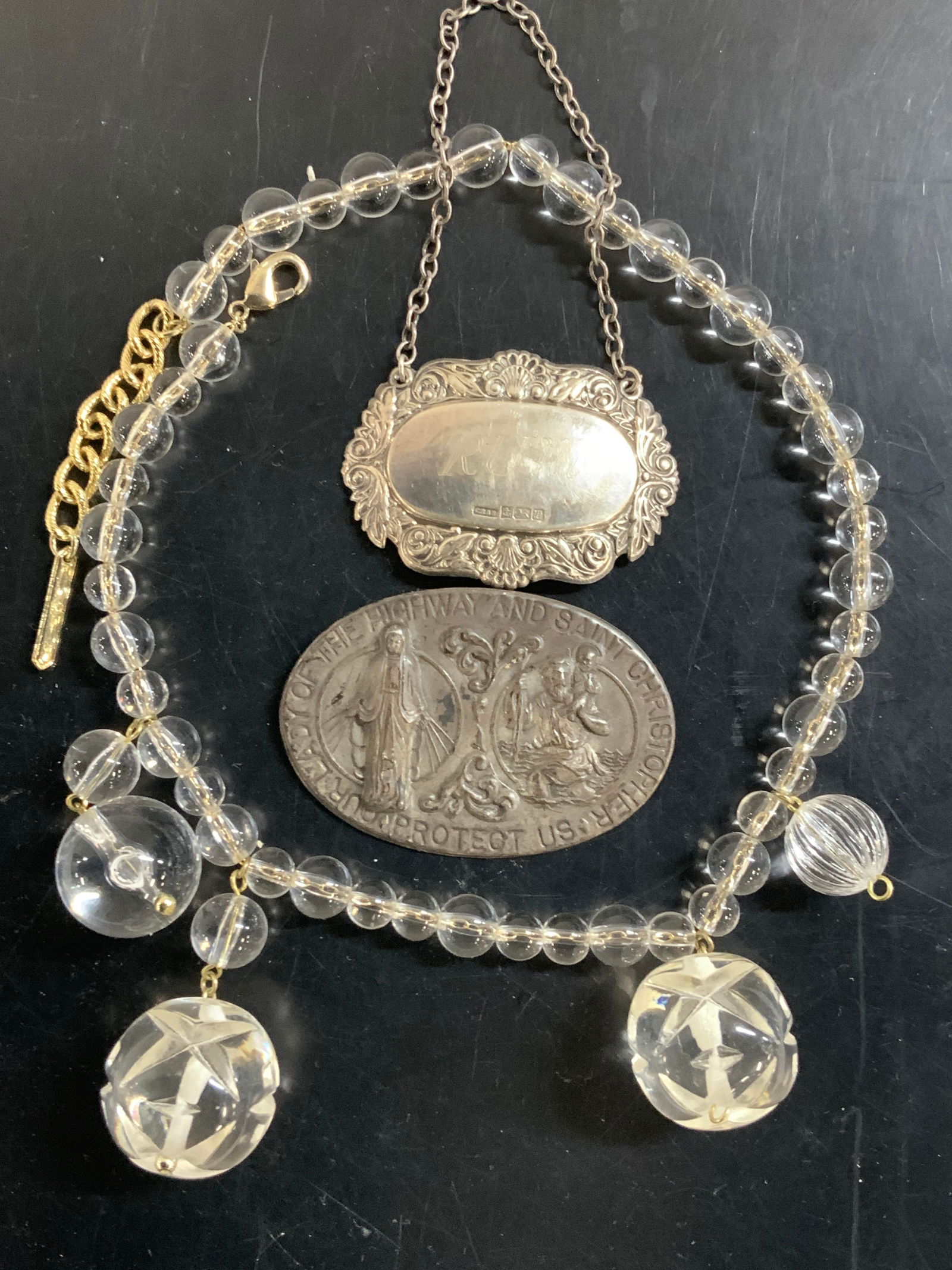 C.R.&S Sterling Silver Decanter Label, more 3 (1 of 7)