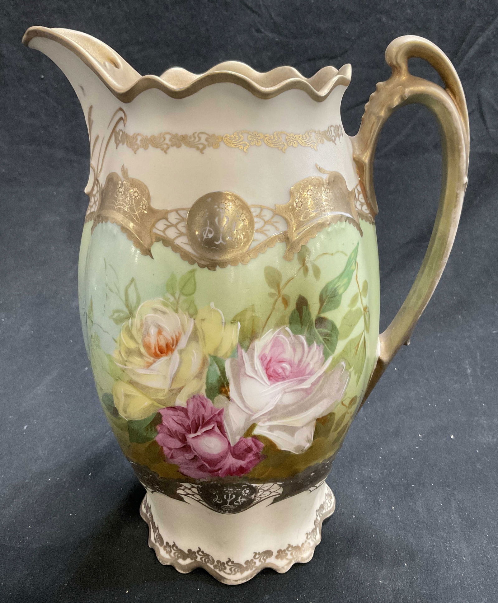 E. VOGL Hand Painted Porcelain Carafe Pitcher (1 of 8)
