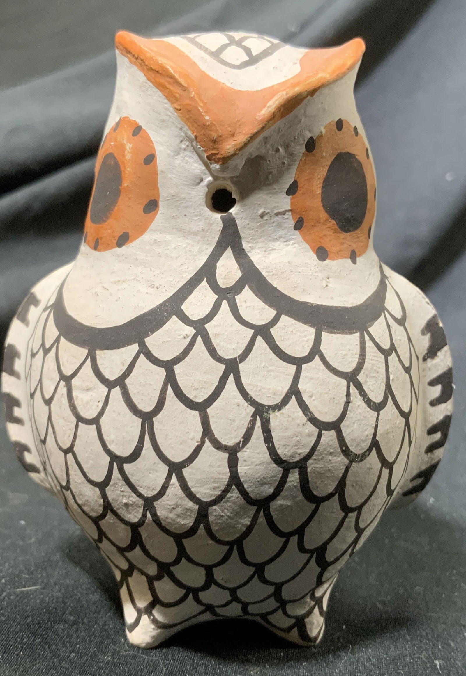 ACOMA Hand Crafted Ceramic Owl Figure (1 of 6)