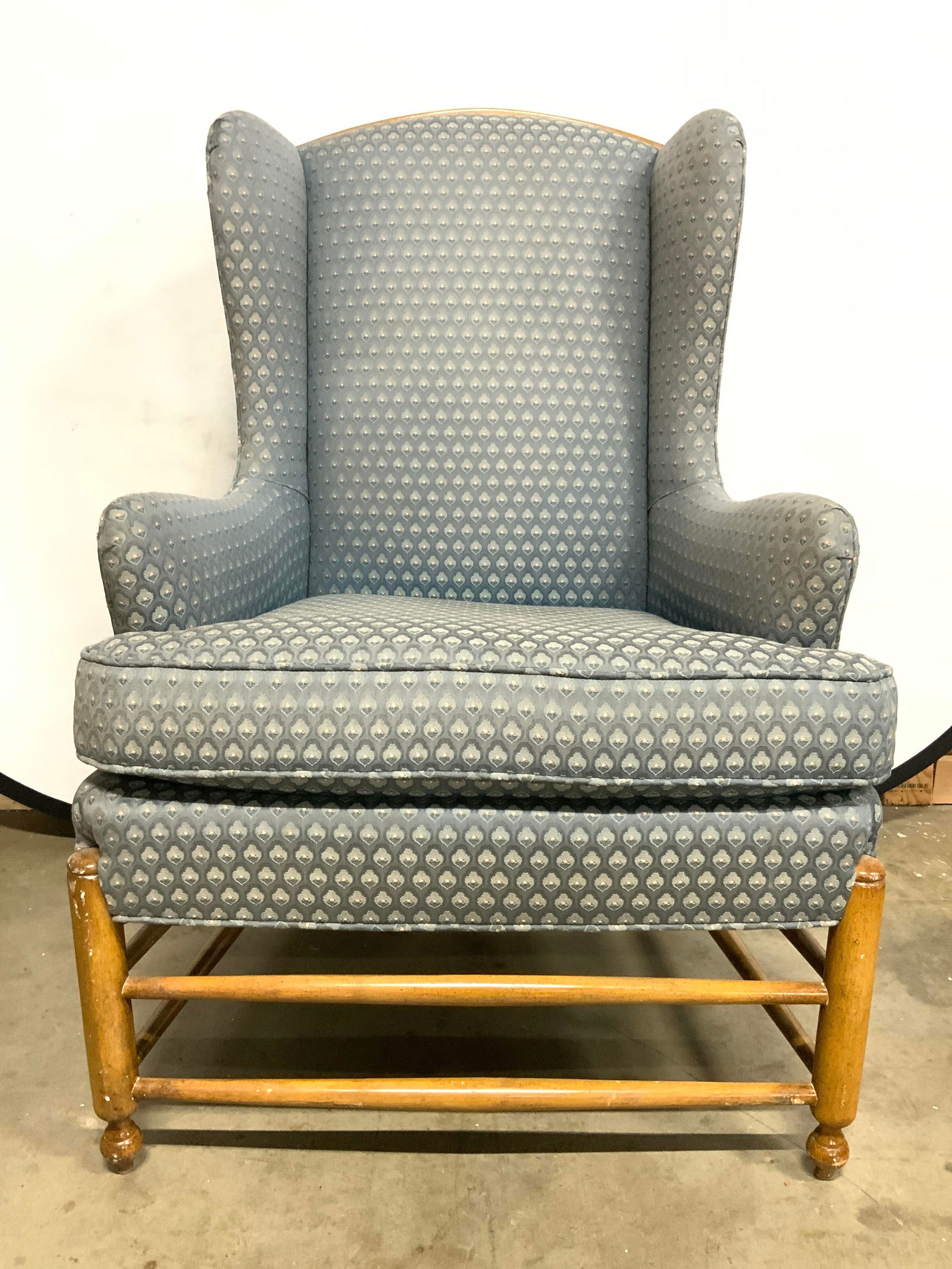 HIERLOOM FURNITURE Uph Wingback Armchair (1 of 9)