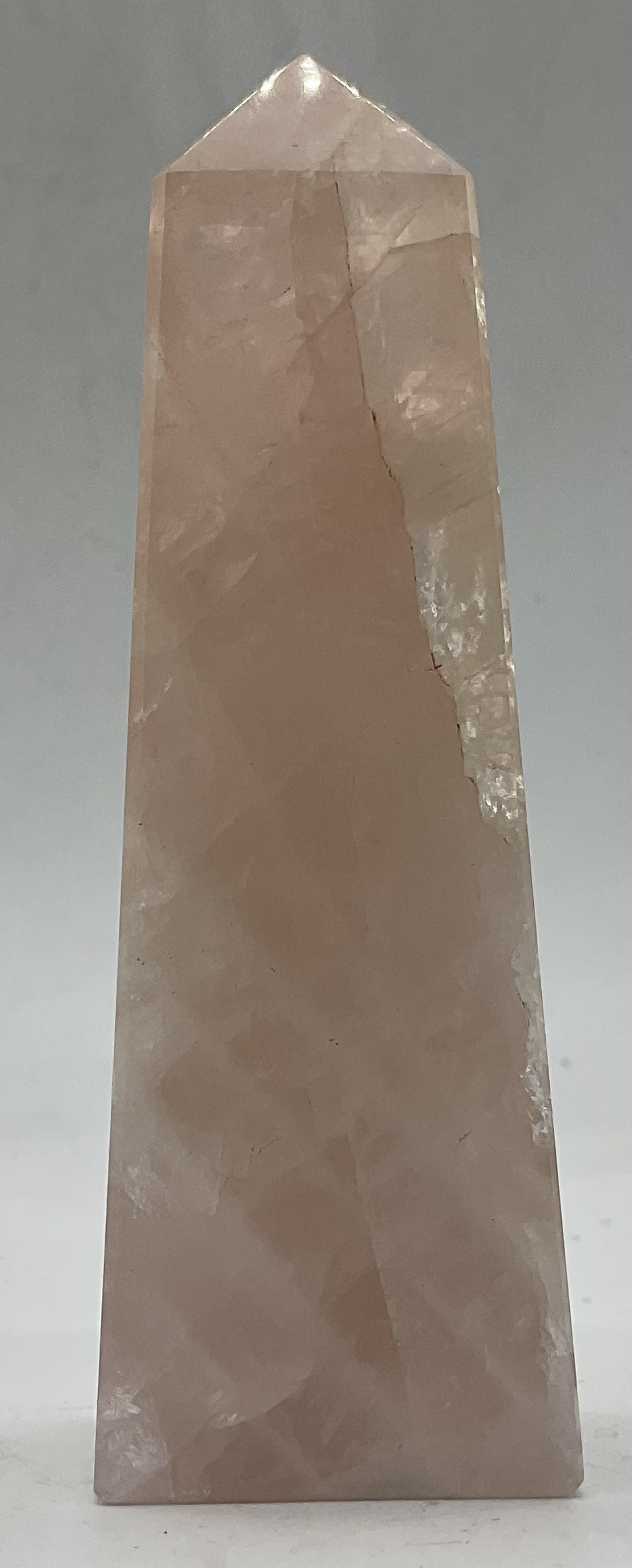 Pink Calcite Hand Healing Obelisk (1 of 6)