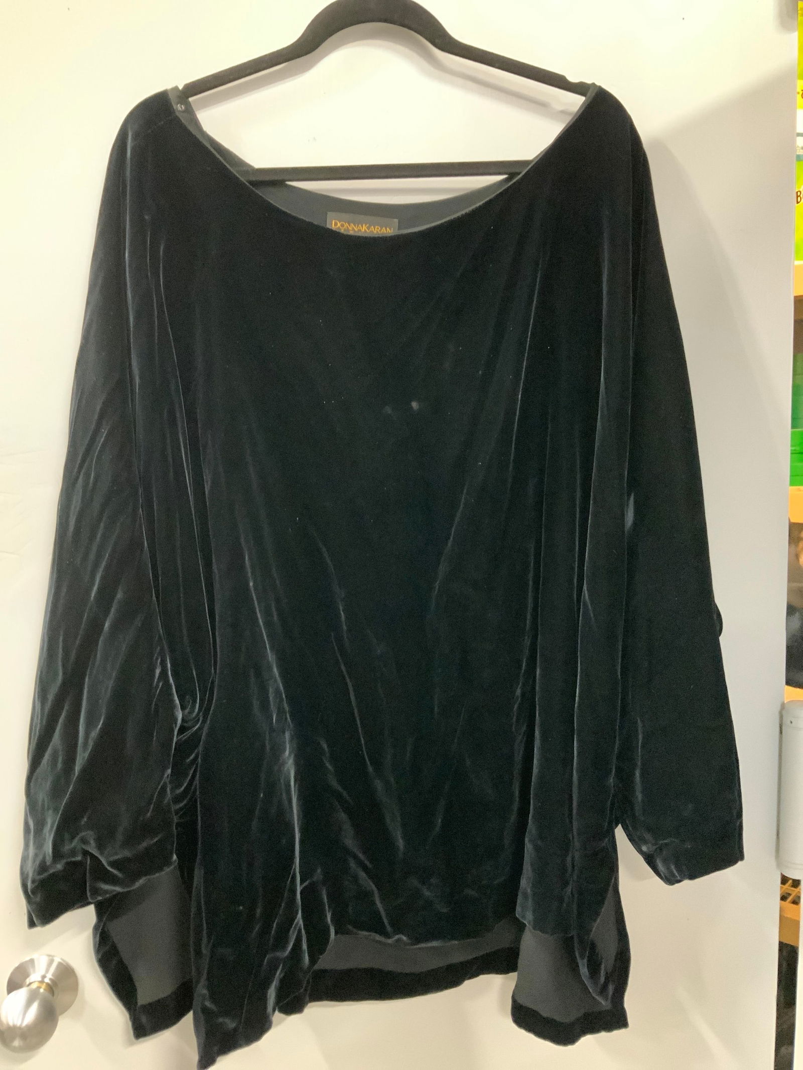 Donna Karen for Bergdorf Goodman Velvet Top, USA (1 of 10)