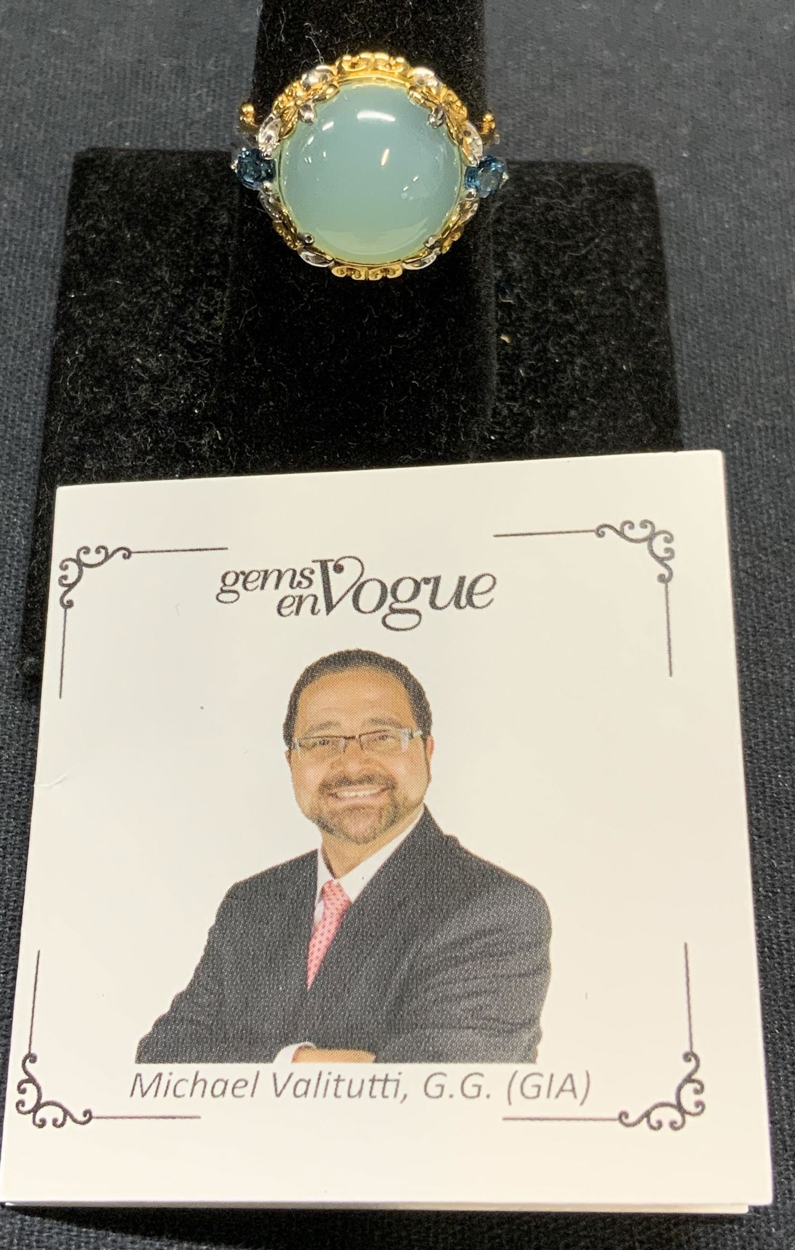 MICHAEL VALITUTTI Sterling Silver Chalcedony Ring (1 of 7)