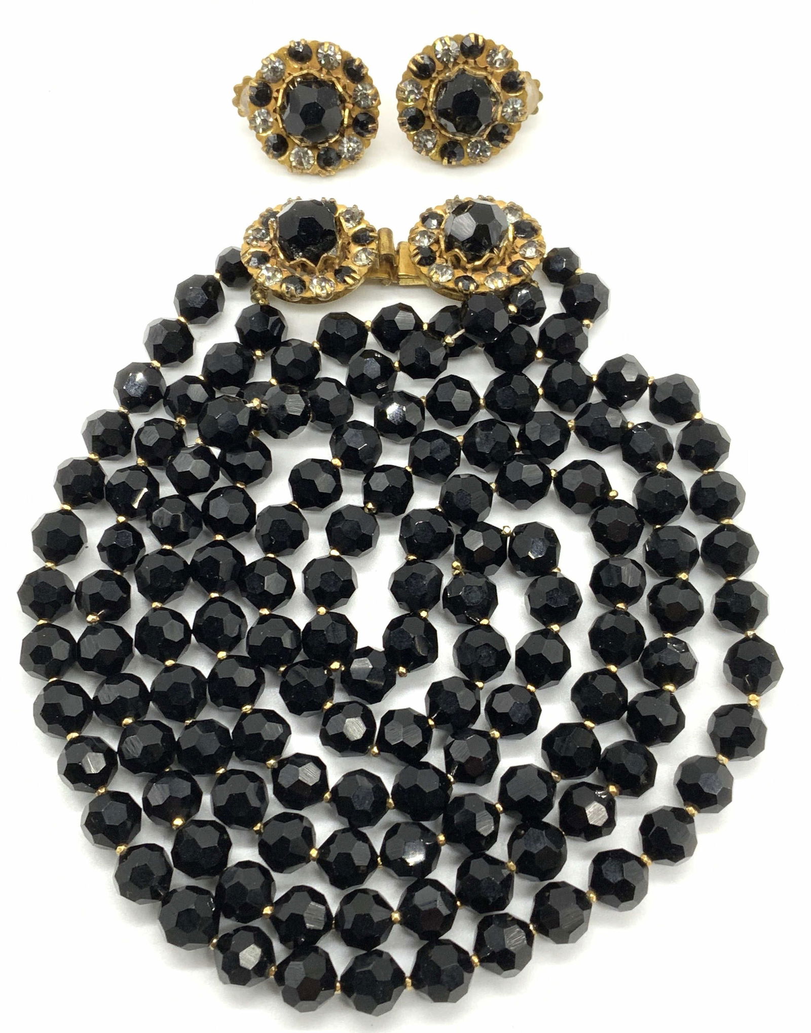 2 ORIGINAL BY ROBERT Black Crystal Necklace, More (1 of 10)