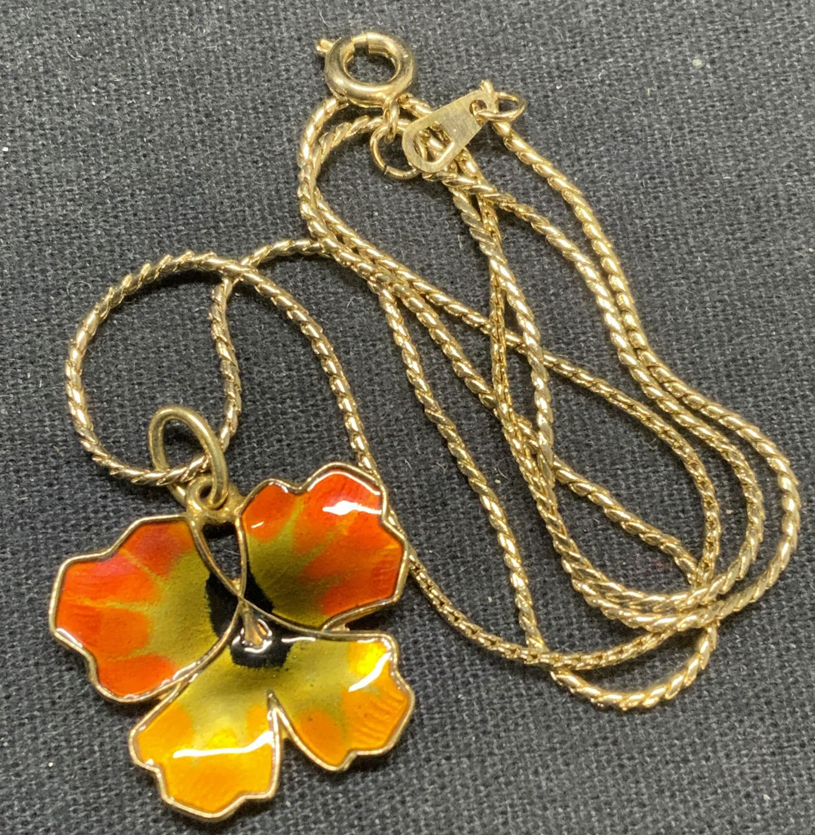 DAVID ANDERSEN Sterling Silver Pendant Necklace (1 of 7)