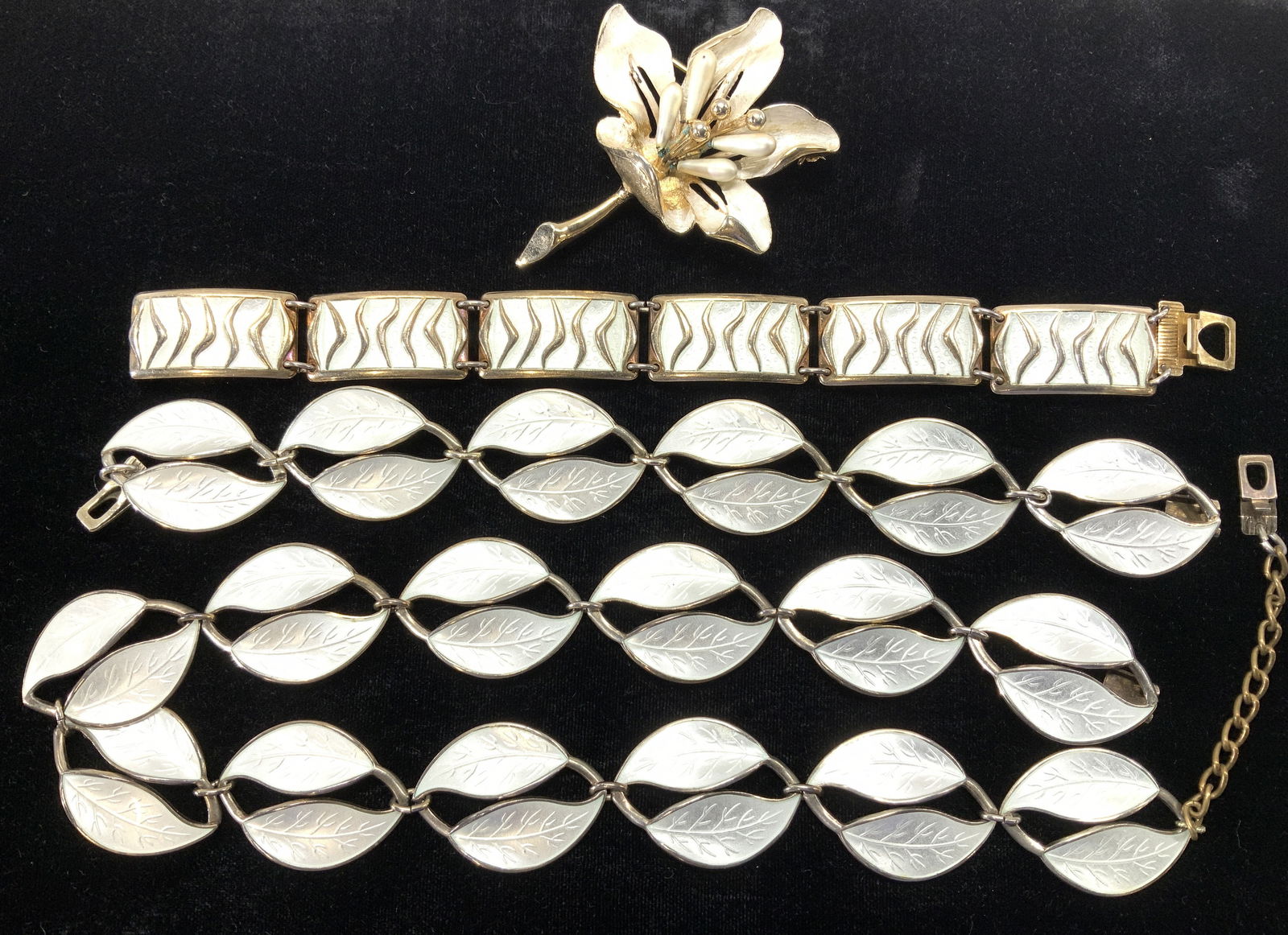 4, D-A Norway Sterling Silv Jewelry, Kramer Brooch (1 of 7)