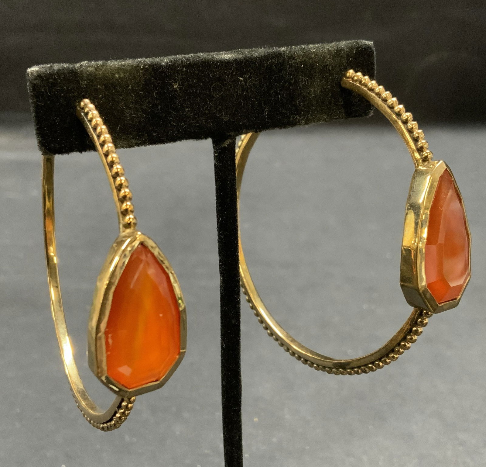 STEPHEN DWECK Cathedral Agate Hoop Earrings (1 of 6)