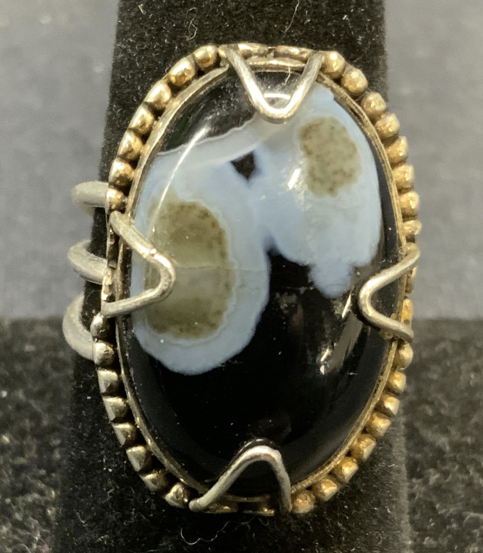 Sterling Silver & Ocean Jasper Ring (1 of 6)