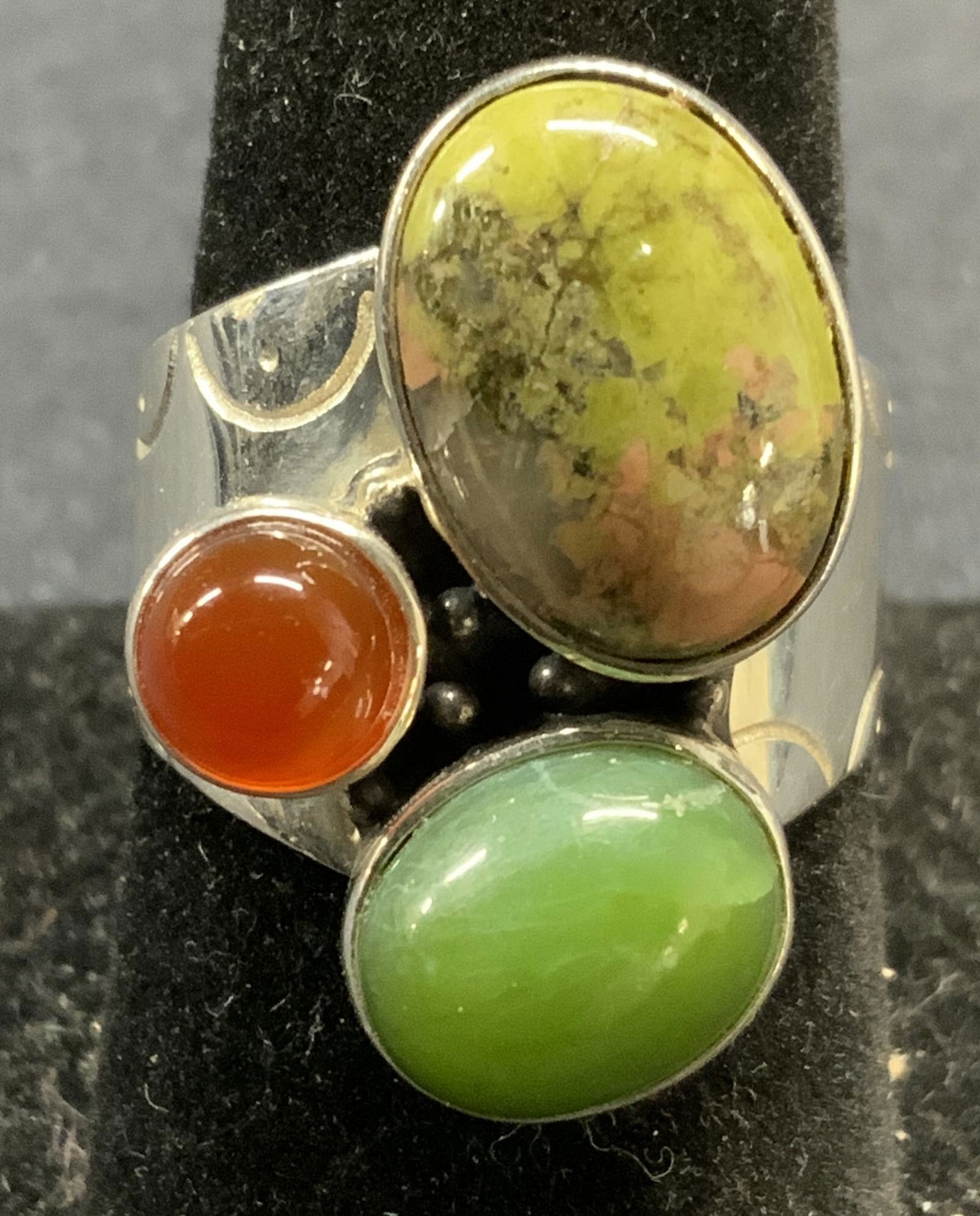 JAY KING DTR Sterling Silver Unakite Ring (1 of 6)