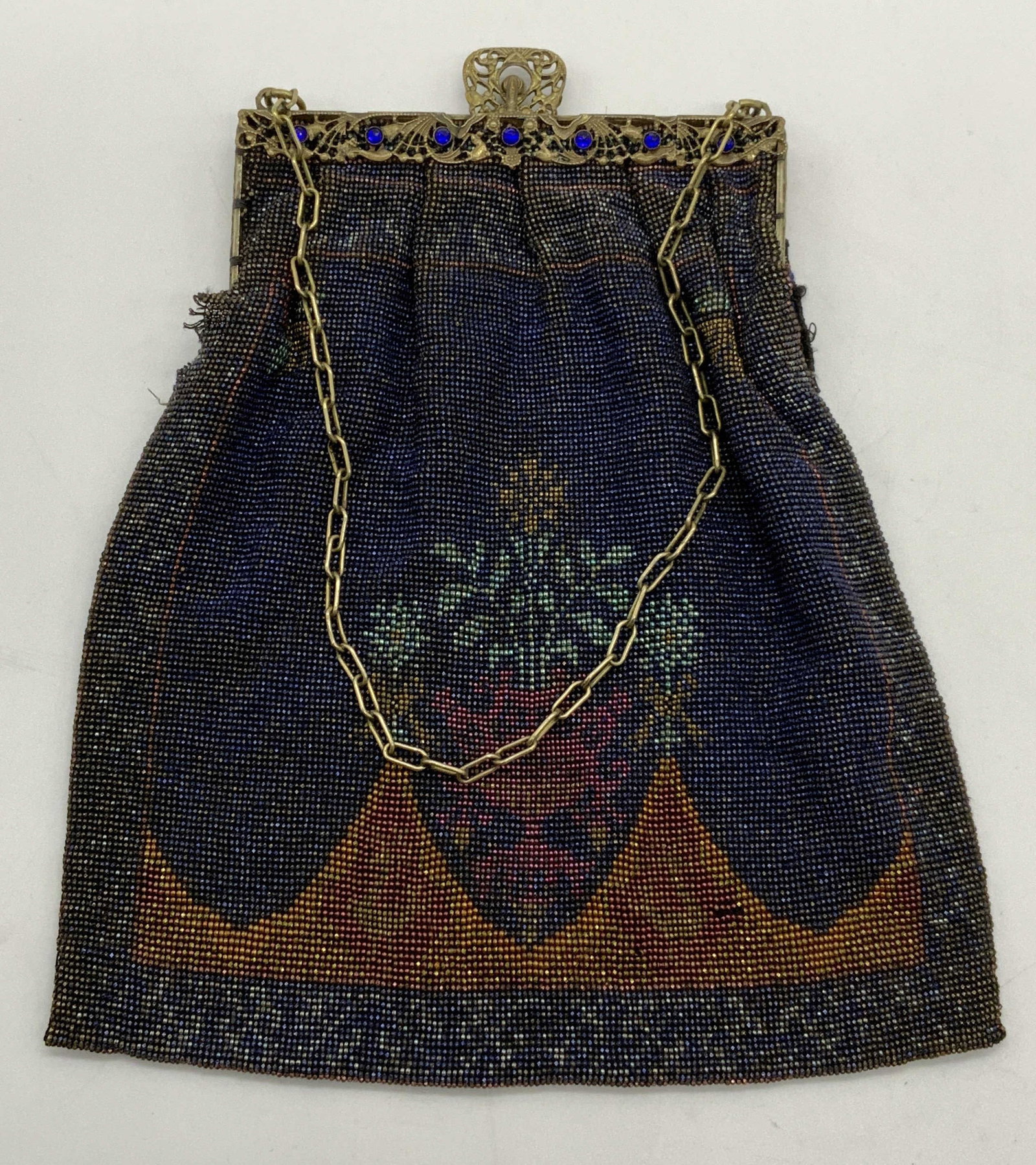 Vintage Mesh Beaded Handbag (1 of 11)