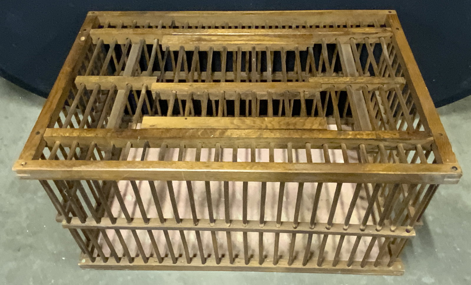 Antique Wooden Chicken Coop Box / Crate 3ft (1 of 13)