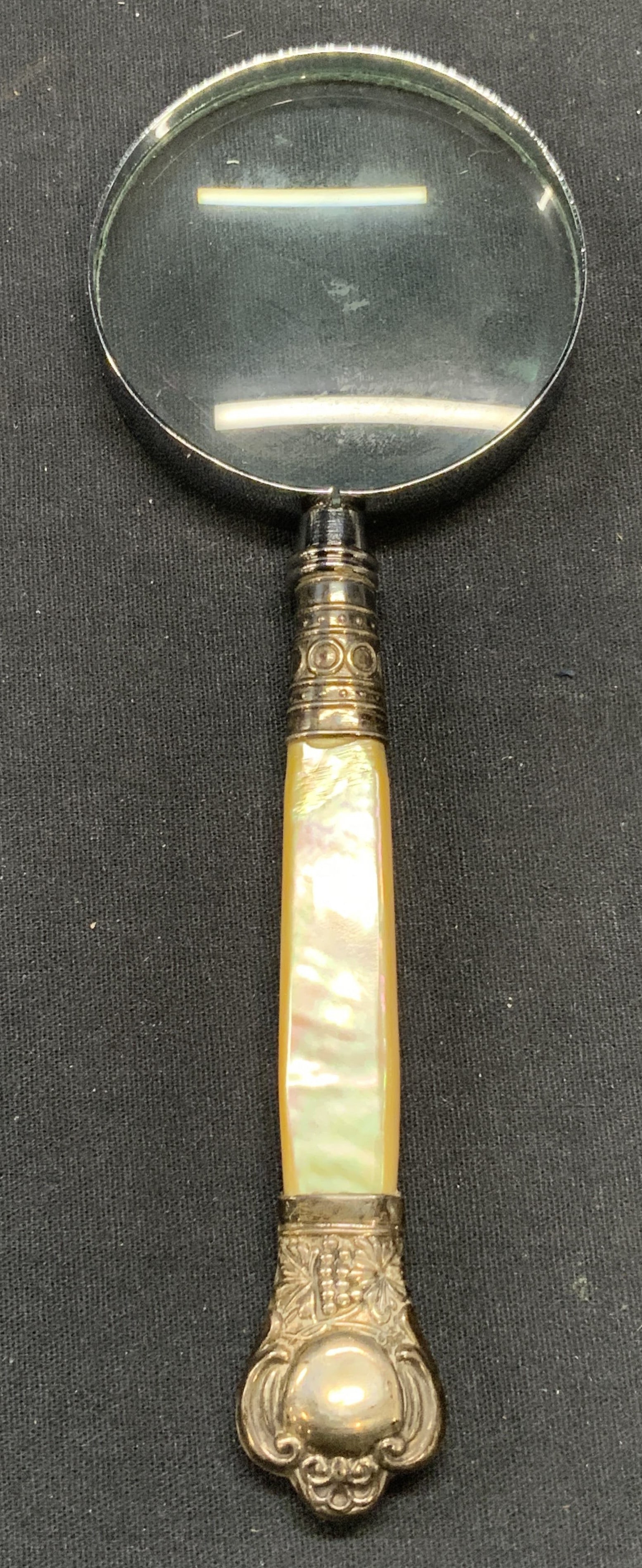 Sterling Silver Mother of Pearl Magnifying Glass (1 of 6)