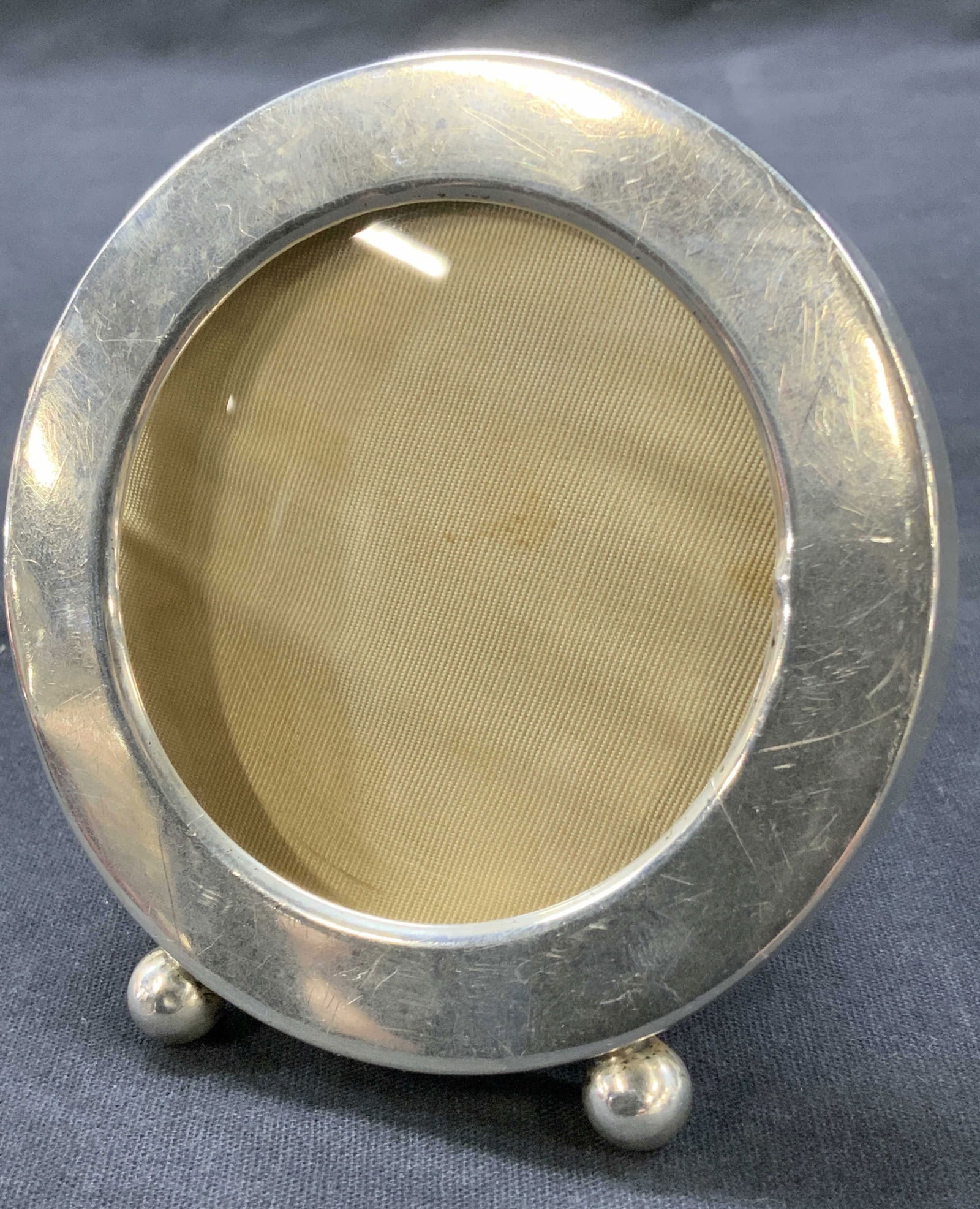 Antique Stamped 1890 Sterling Silver Picture Frame (1 of 7)