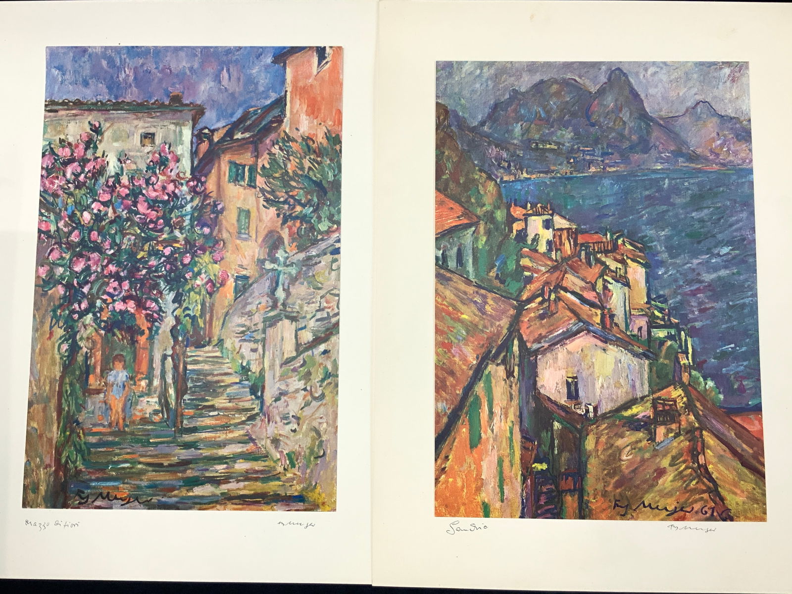 Two Fritz Meijer Signed Cityscape Lithographs (1 of 13)