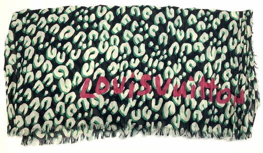 LOUIS VUITTON LOGOMANIA SCARF  LuxurySnob Genuine Pre Owned Designer Goods  — LSC INC