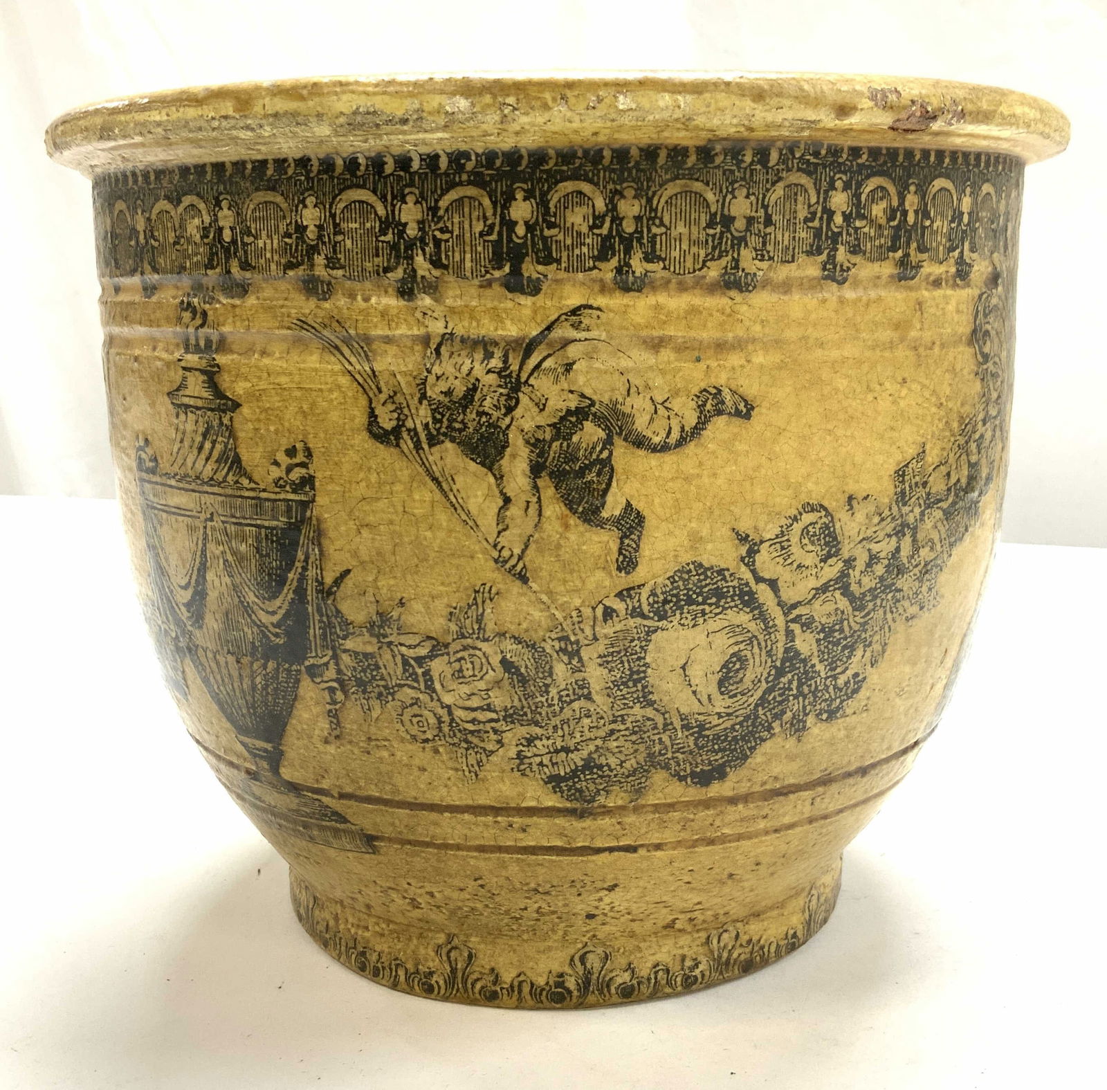 Decoupage Glazed Terra Cotta Planter (1 of 8)