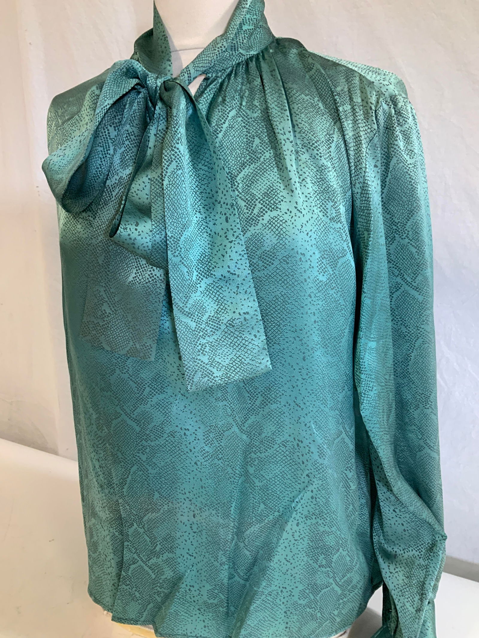 Yves Saint  Laurent Silk Blouse, France (1 of 8)