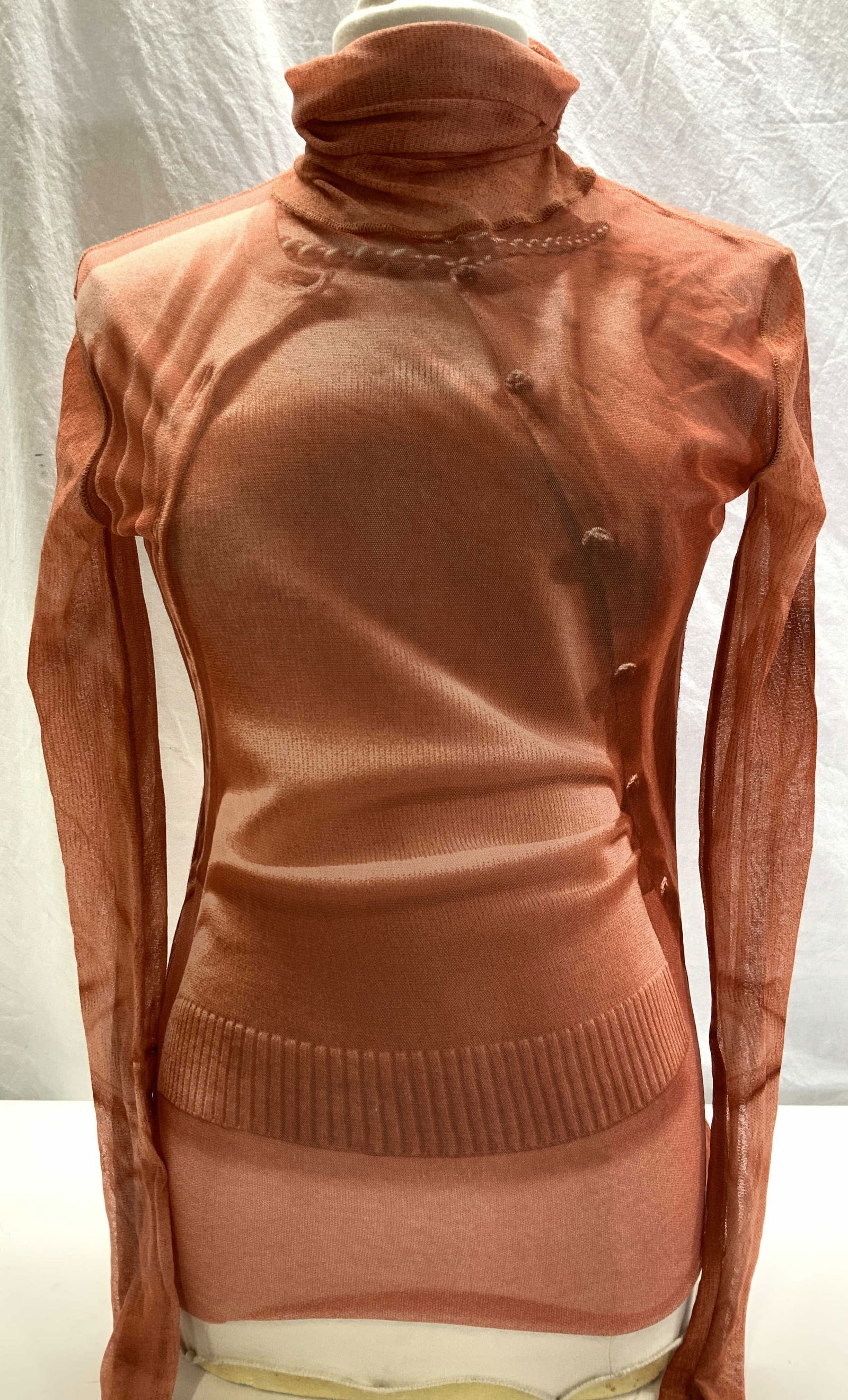 Jean Paul Gaultier Mesh Long Sleeve Top, Italy (1 of 8)