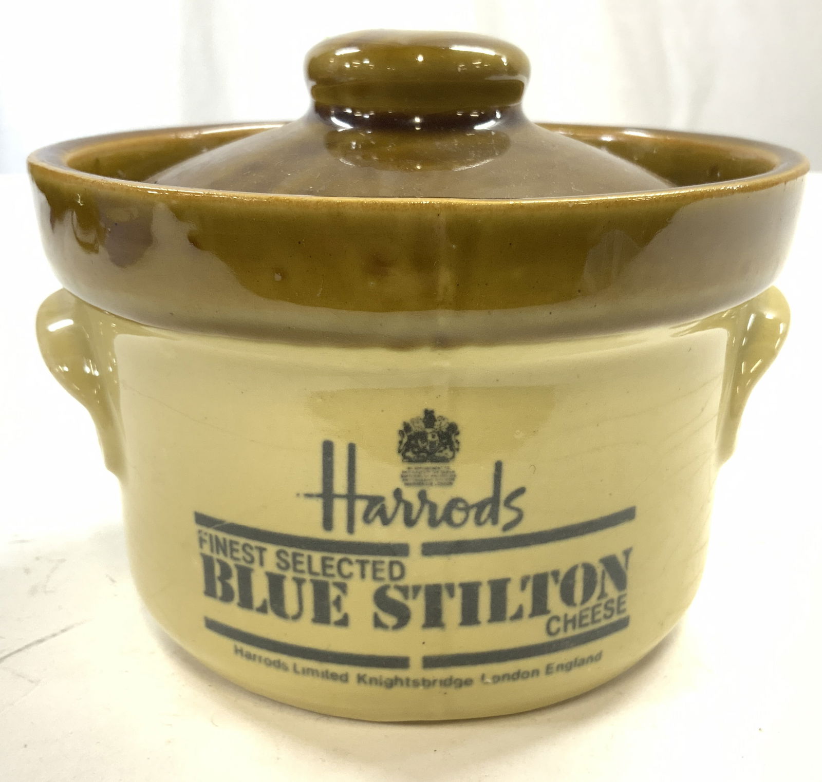 HARROD Lidded Ceramic Vessel W Handles (1 of 8)