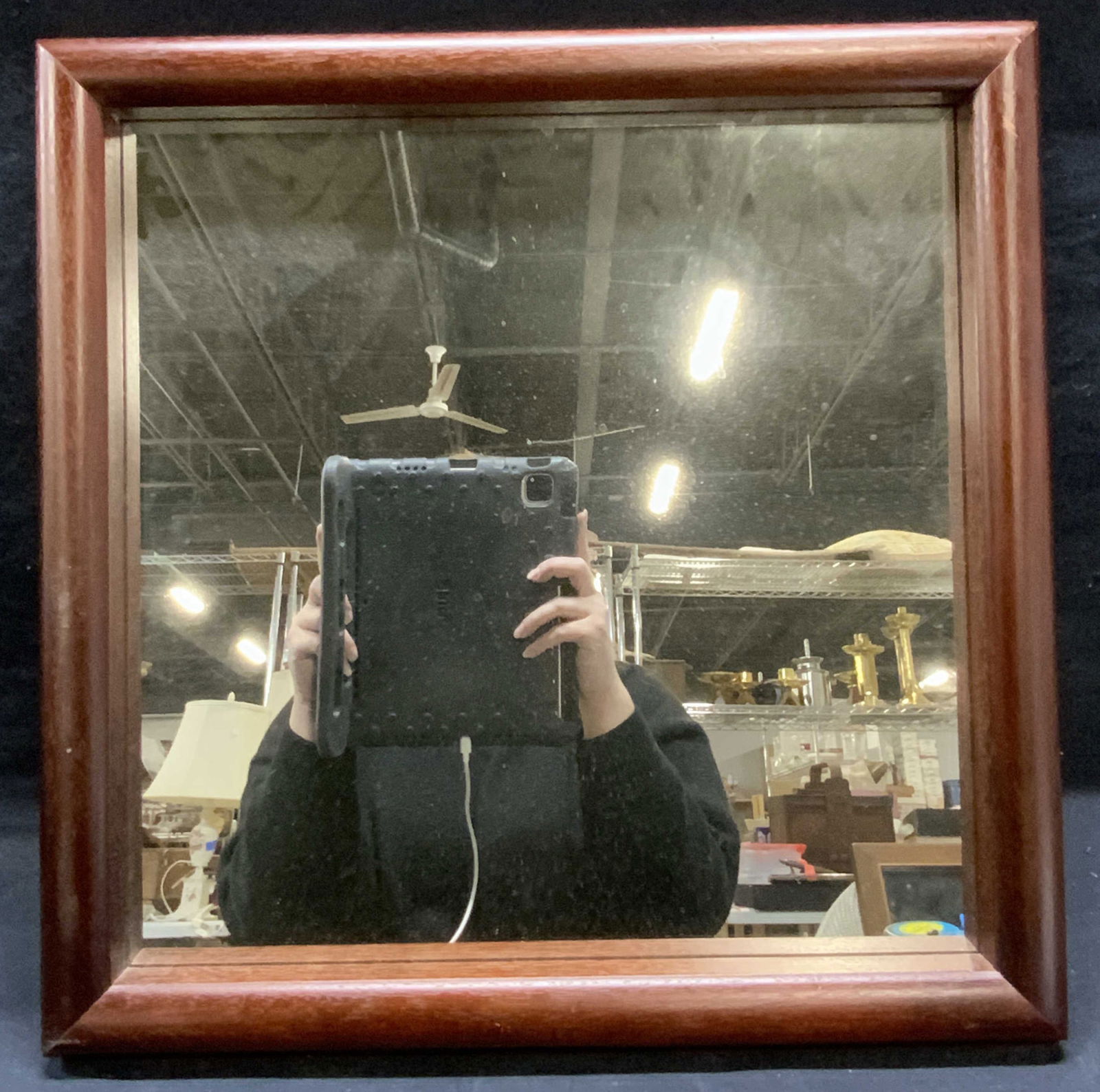 Wood Frame Wall Mirror (1 of 6)