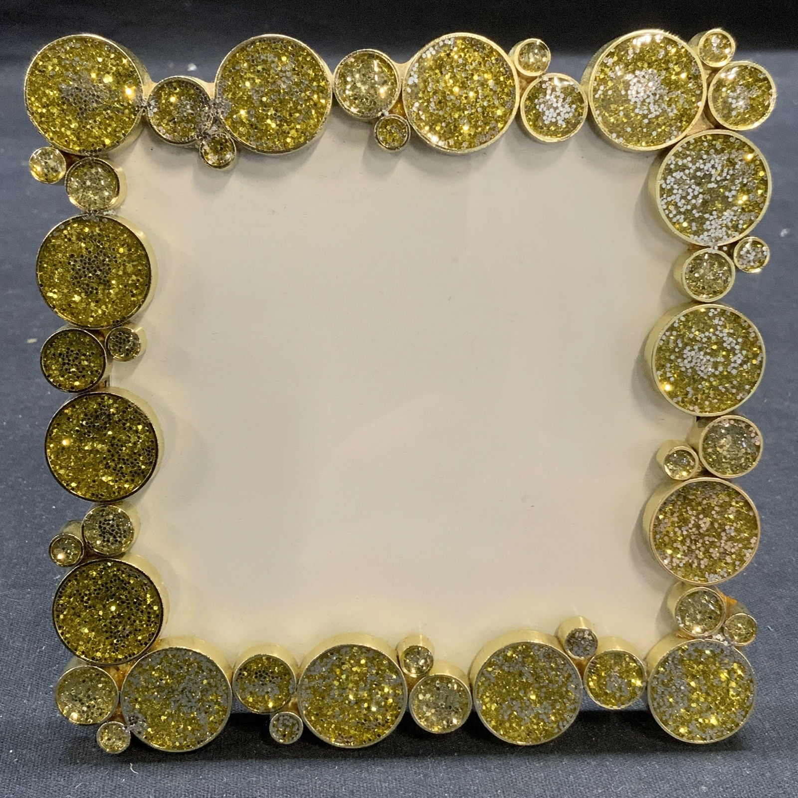 Hudson Hill Gold Tone Glitter Picture Frame (1 of 7)